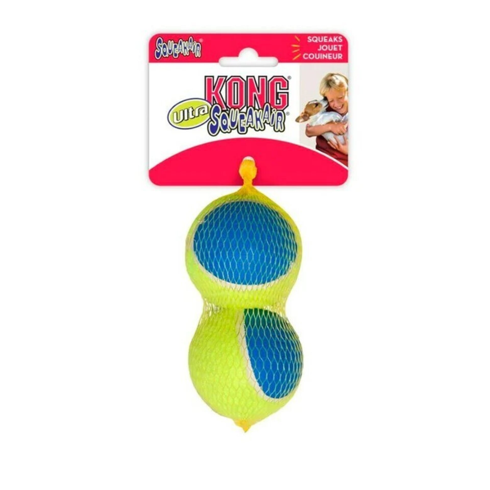 KONG Ultra SqueakAir Balls para Perros - 4