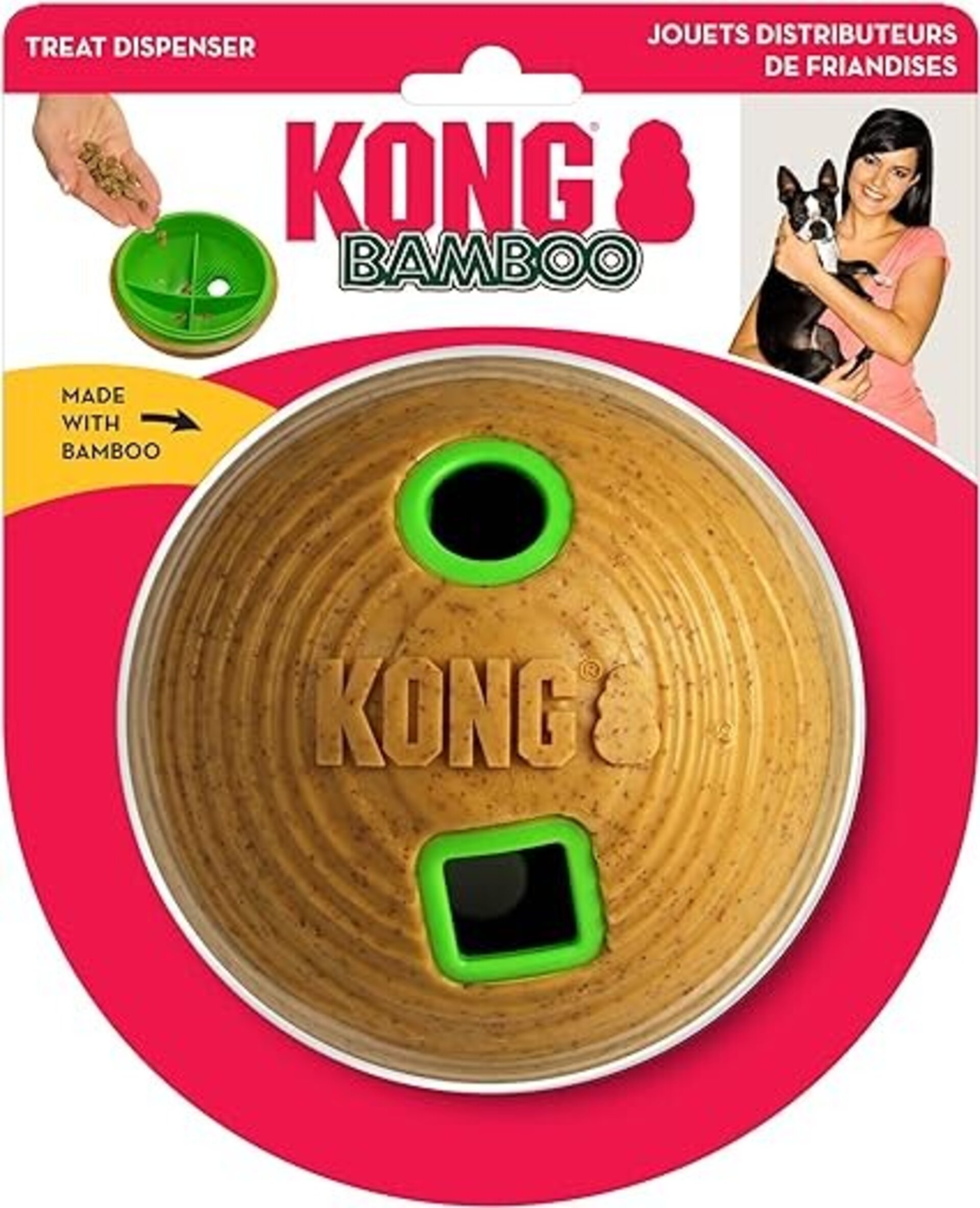 Pelota Kong Bamboo Feeder - 2