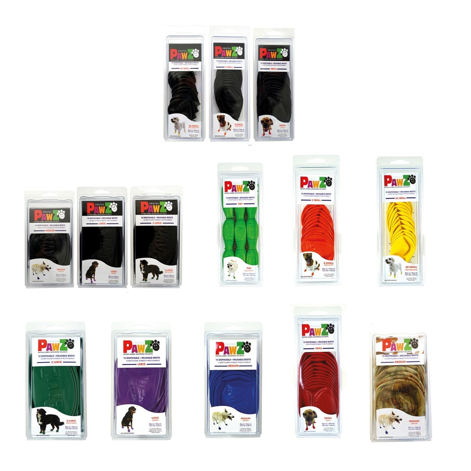 Pawz Botas Para Perros Tiny - 9