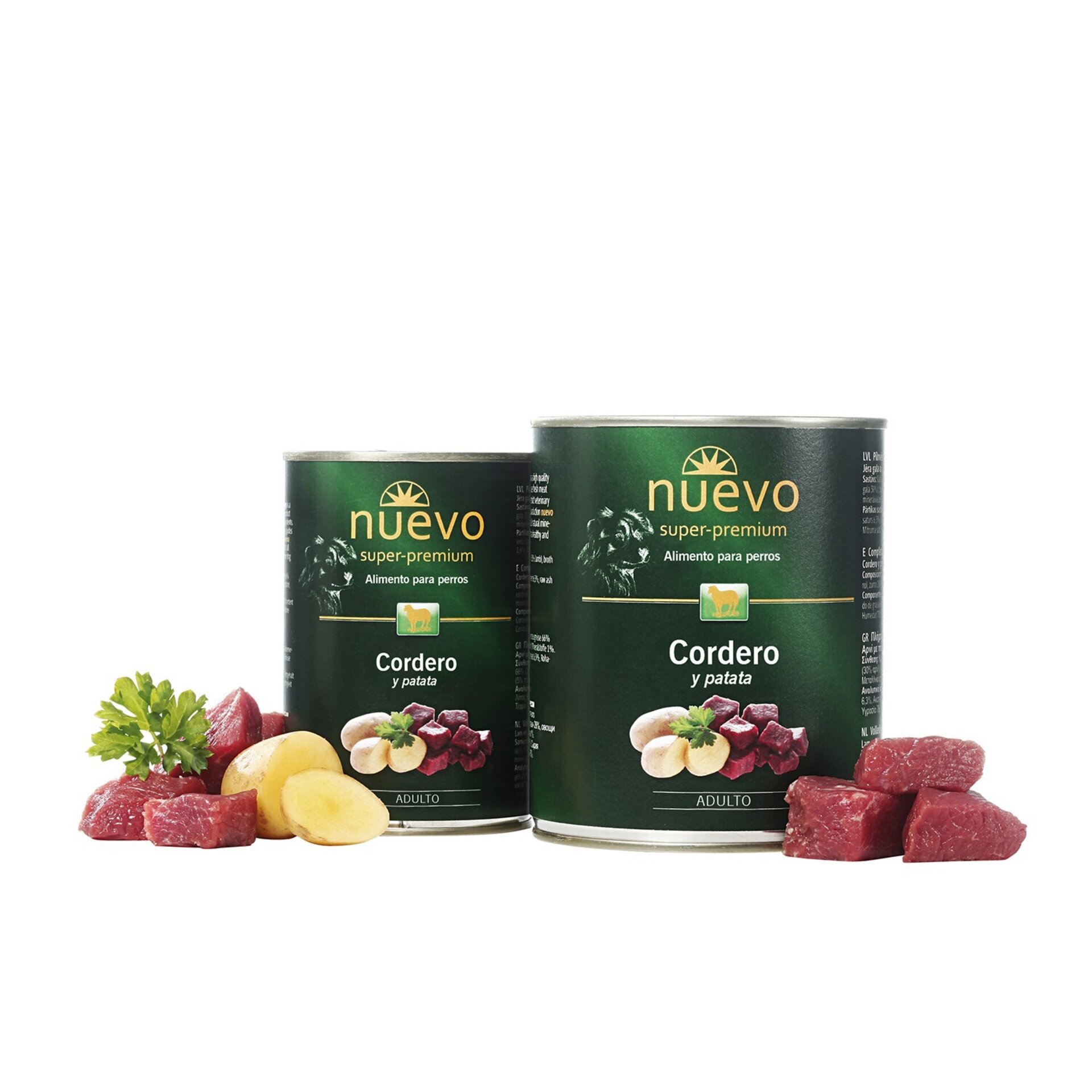 Nuevo Super Premium Adulto De Ternera-Venado-Pollo-Cordero - 4