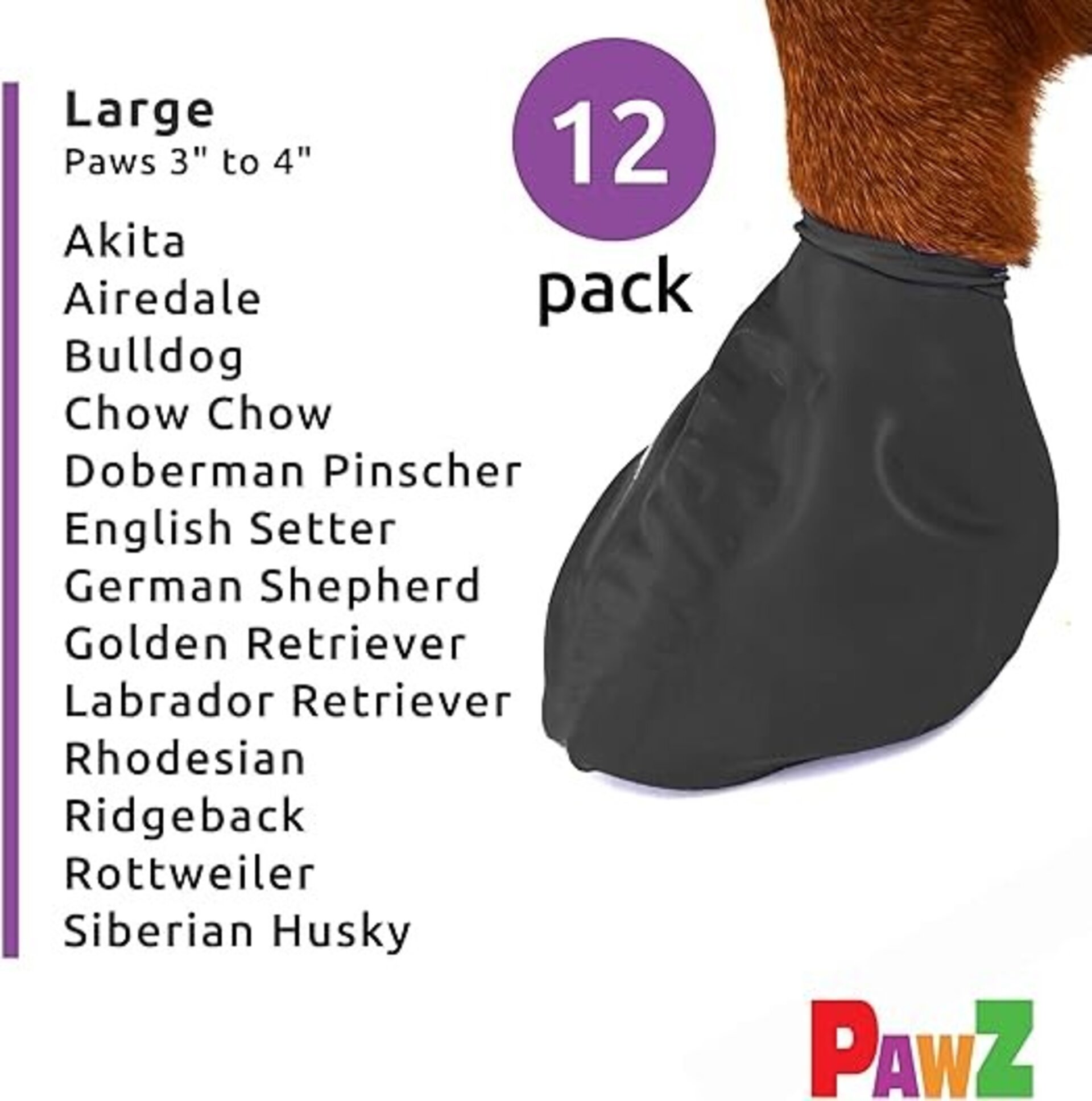 Pawz Botas Para Perros L - 5