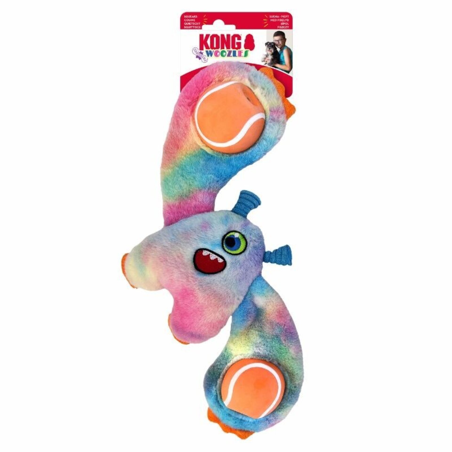 Peluche Kong Woozles Monster Assorted - 2