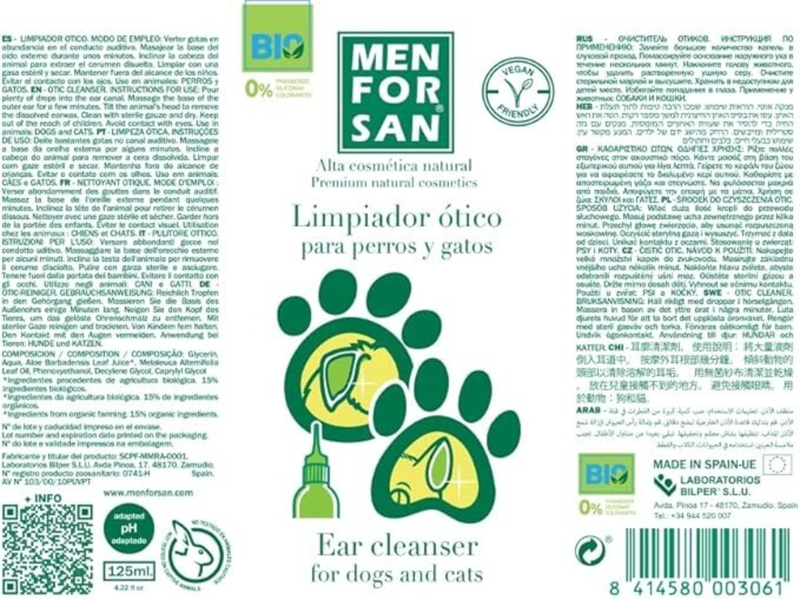 Limpiador Otico Men For San - 5