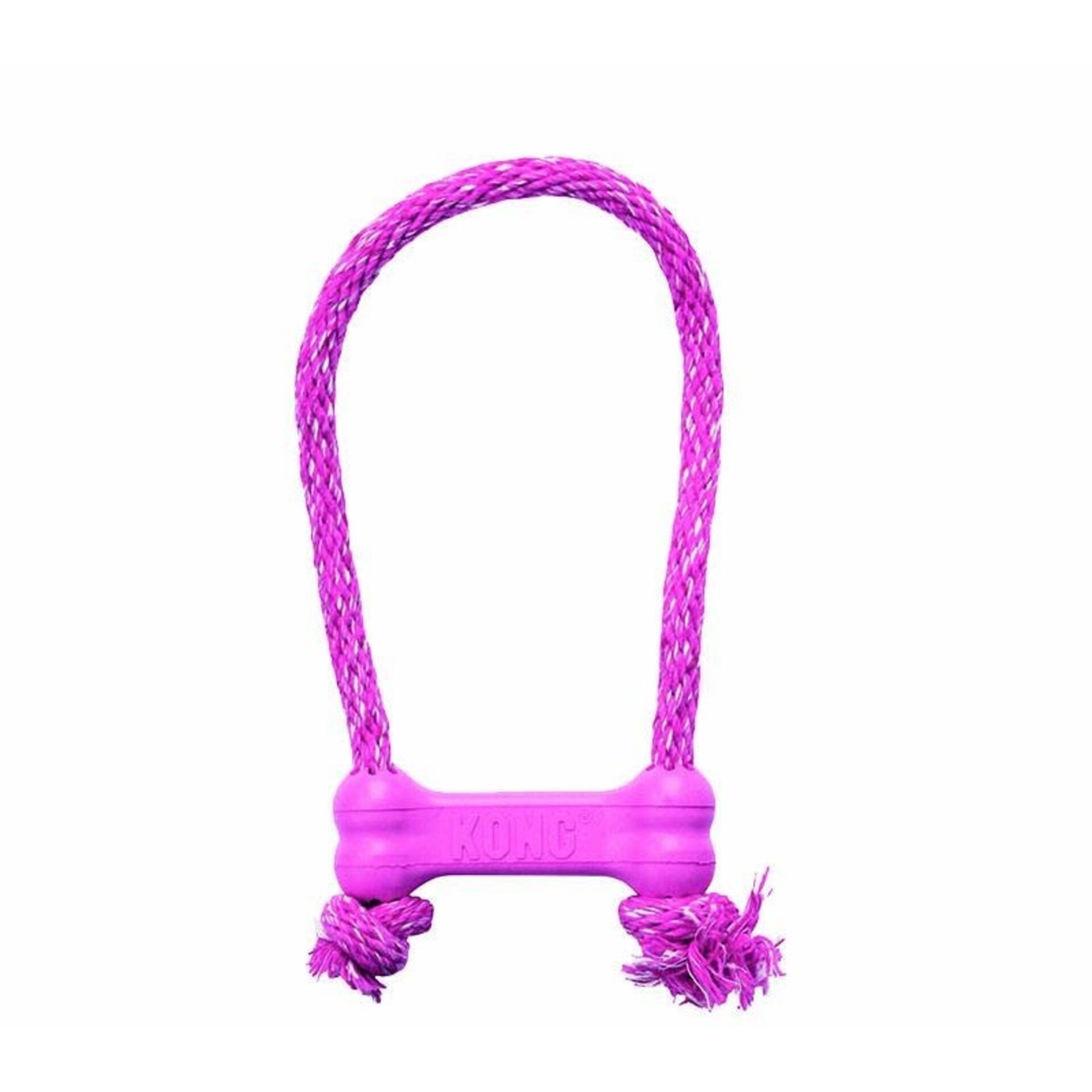 Kong Puppy Goodie Bone with Rope para Cachorros - 6