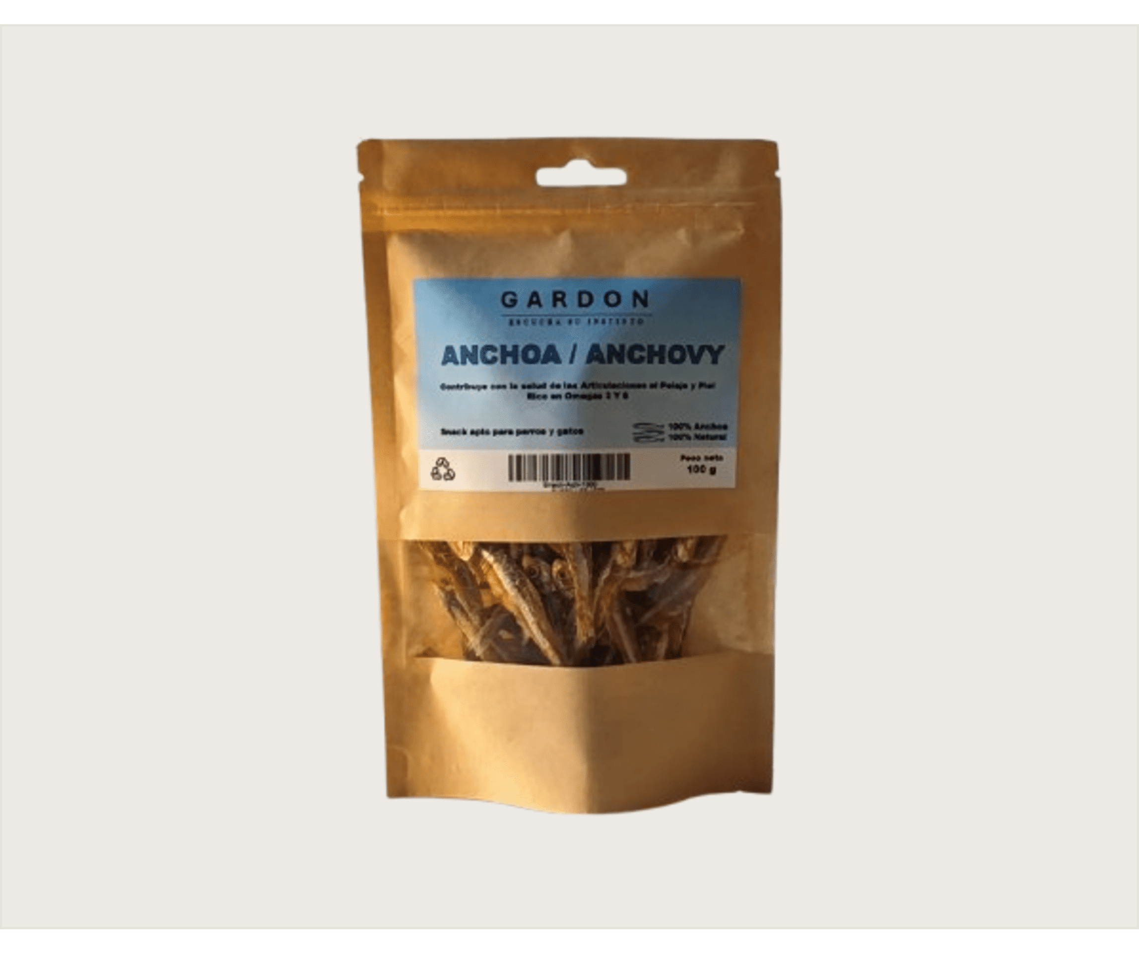 Gardon Snack de Anchoas (Perros y Gatos) - 5