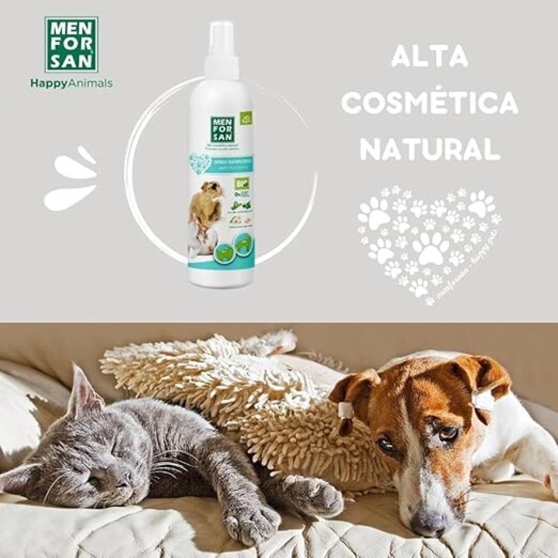 Spray Anti Picores Perros Y Gatos Men For San - 3