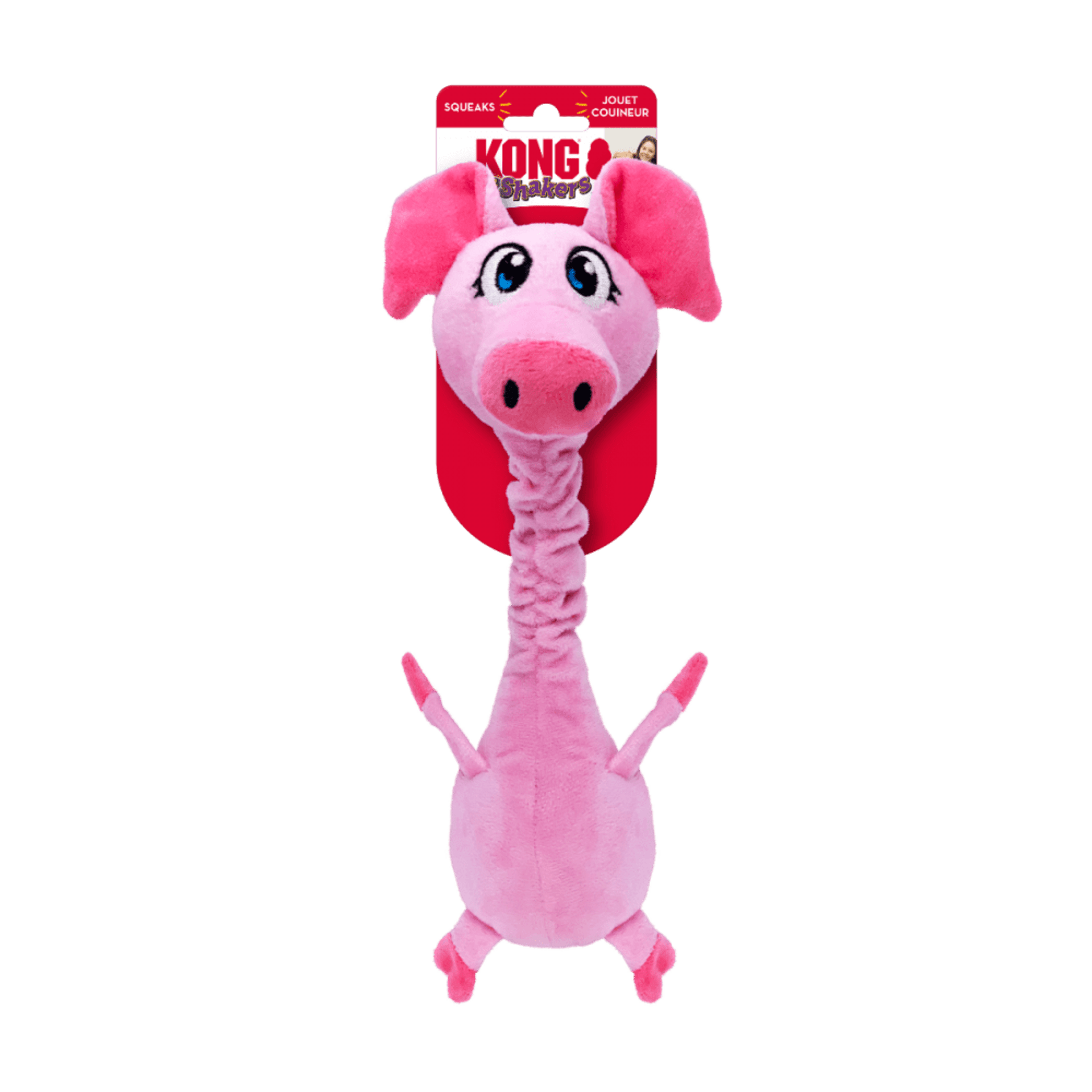 Peluche Kong Shakers Bobz Pig - 3