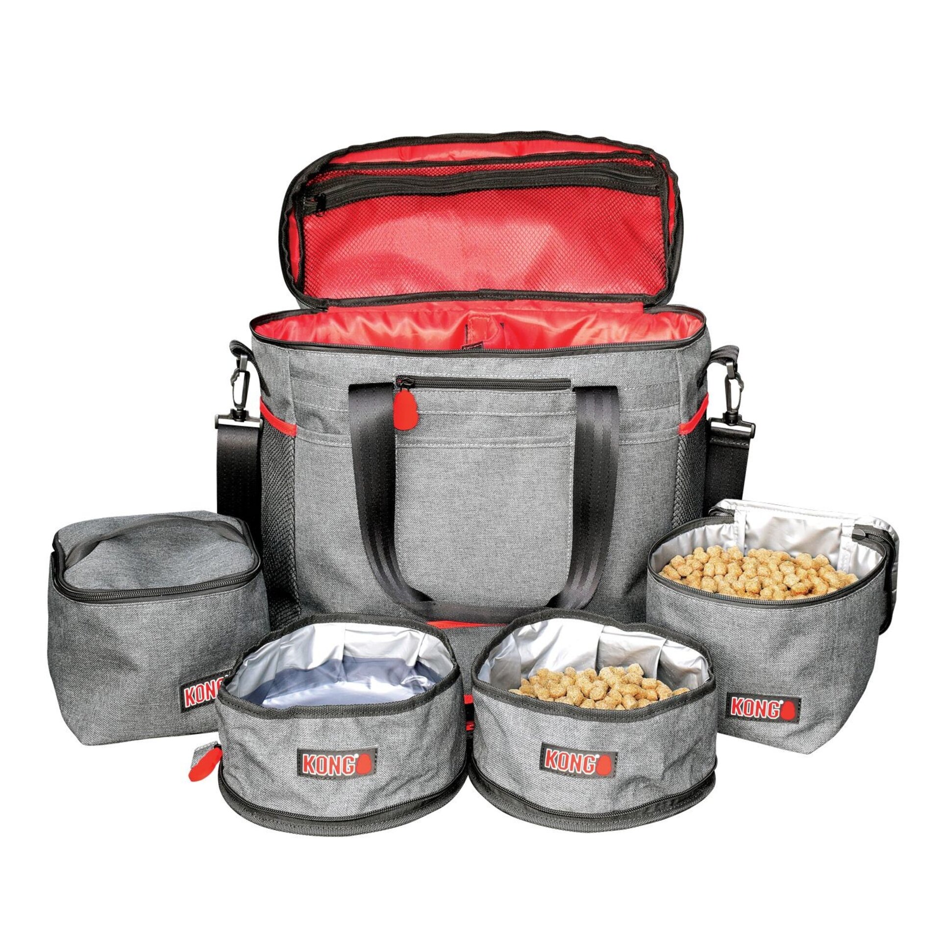 Kong Travel Set De Viaje Comedero Bebedero Accesorios - 2