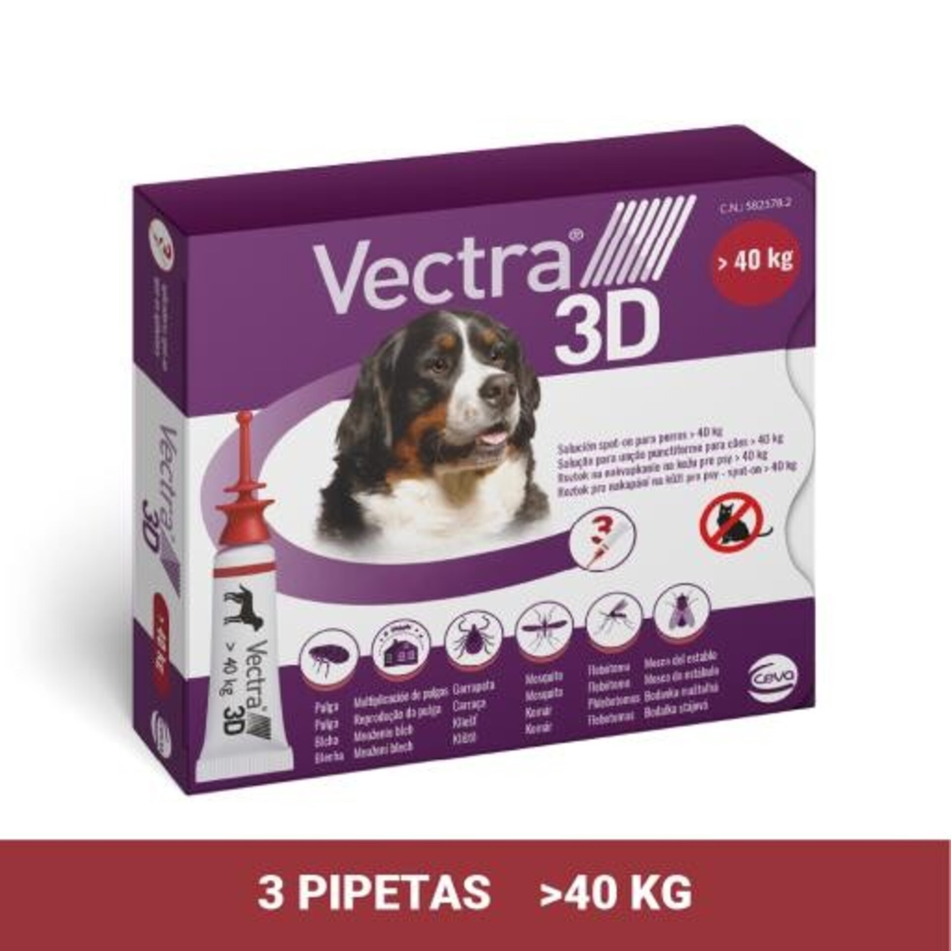 Vectra 3D Solución Spot-On Para Perros - 14