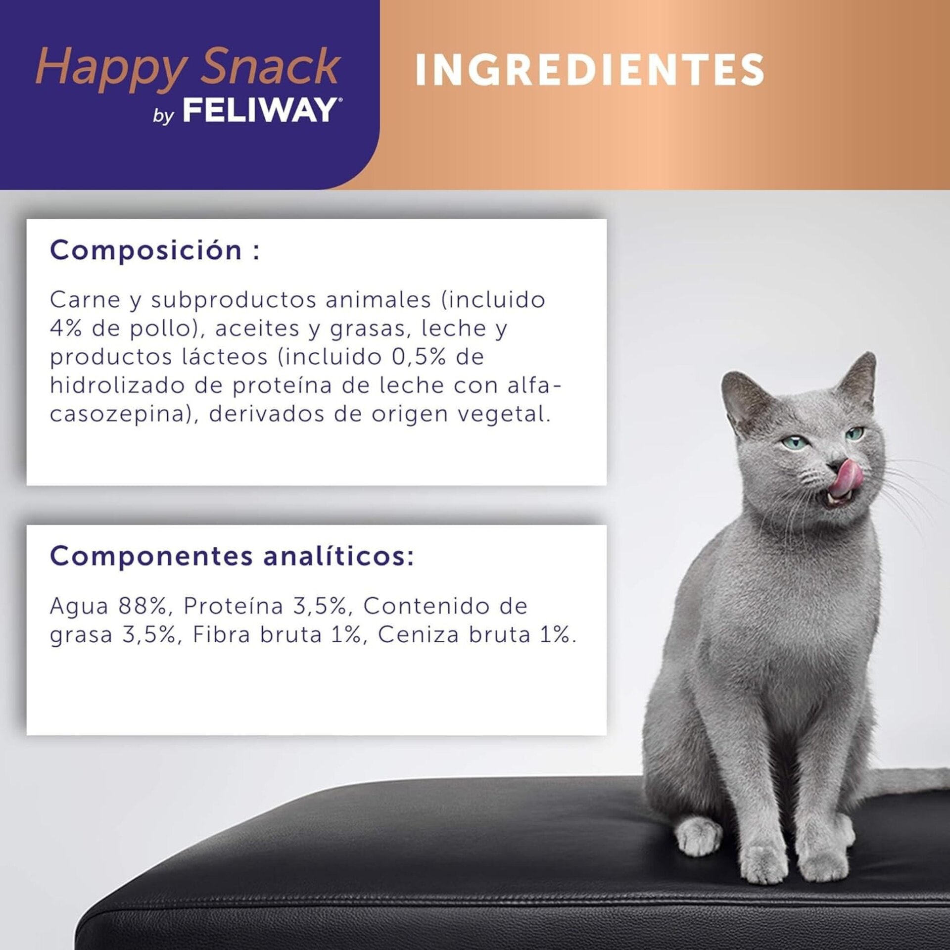 Feliway Happy Snack Relajante Sabor A Pollo - 5
