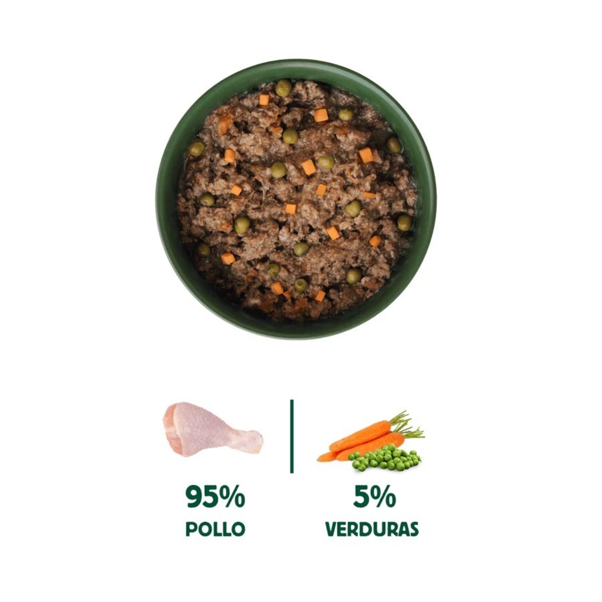 Wild Balance Cazuela de Pollo con verduras para Gatos (Filosofía BARF) - 3