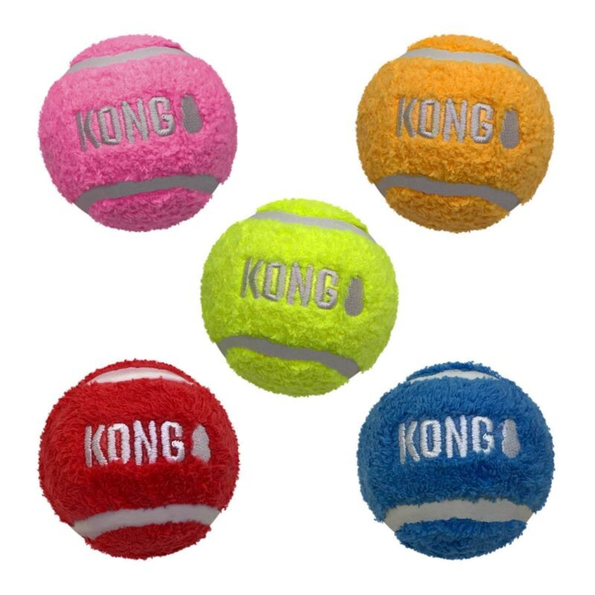 Kong Sport Softies Assorted Balls para Perros - 8