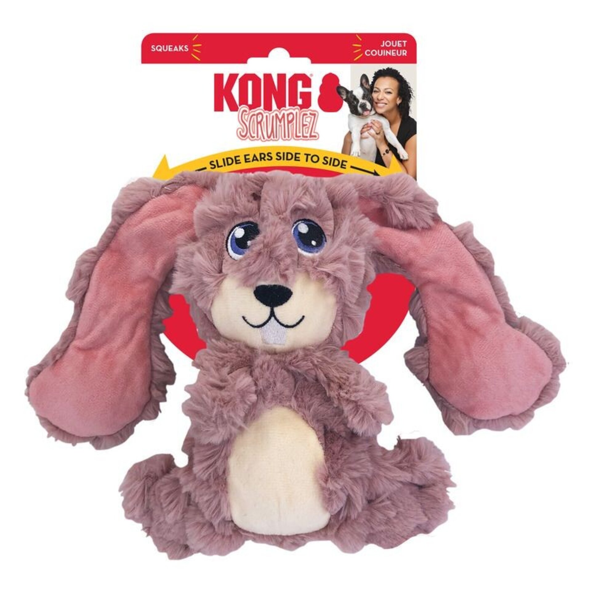 Peluche Kong Scrumplez Bunny - 2