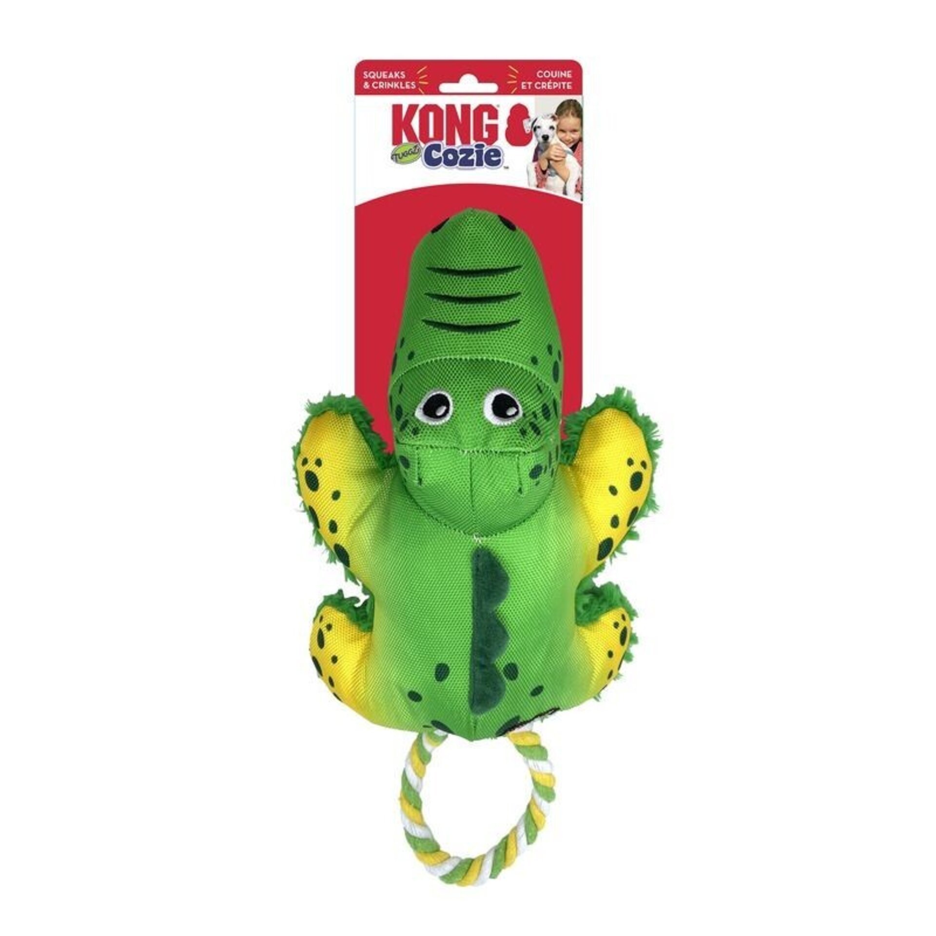 Peluche Kong Cozie Tuggz Caiman - 2