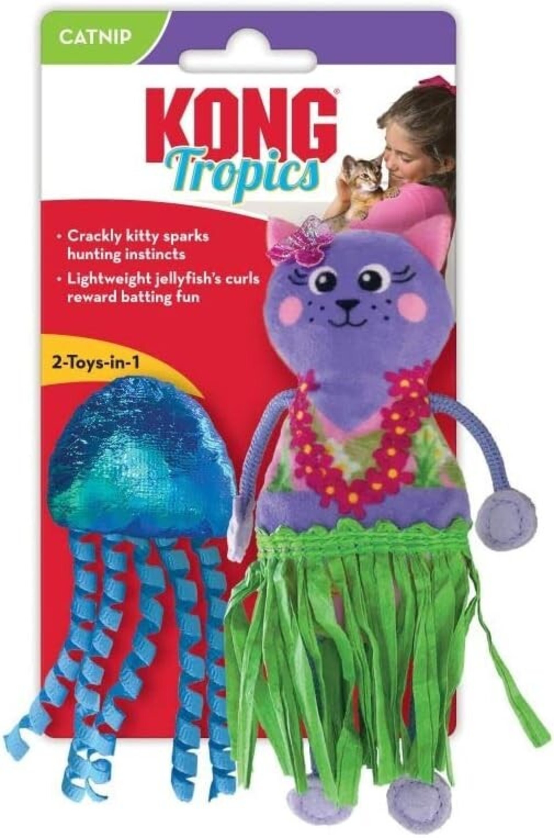 Kong Tropics Hula para Gatos - 3