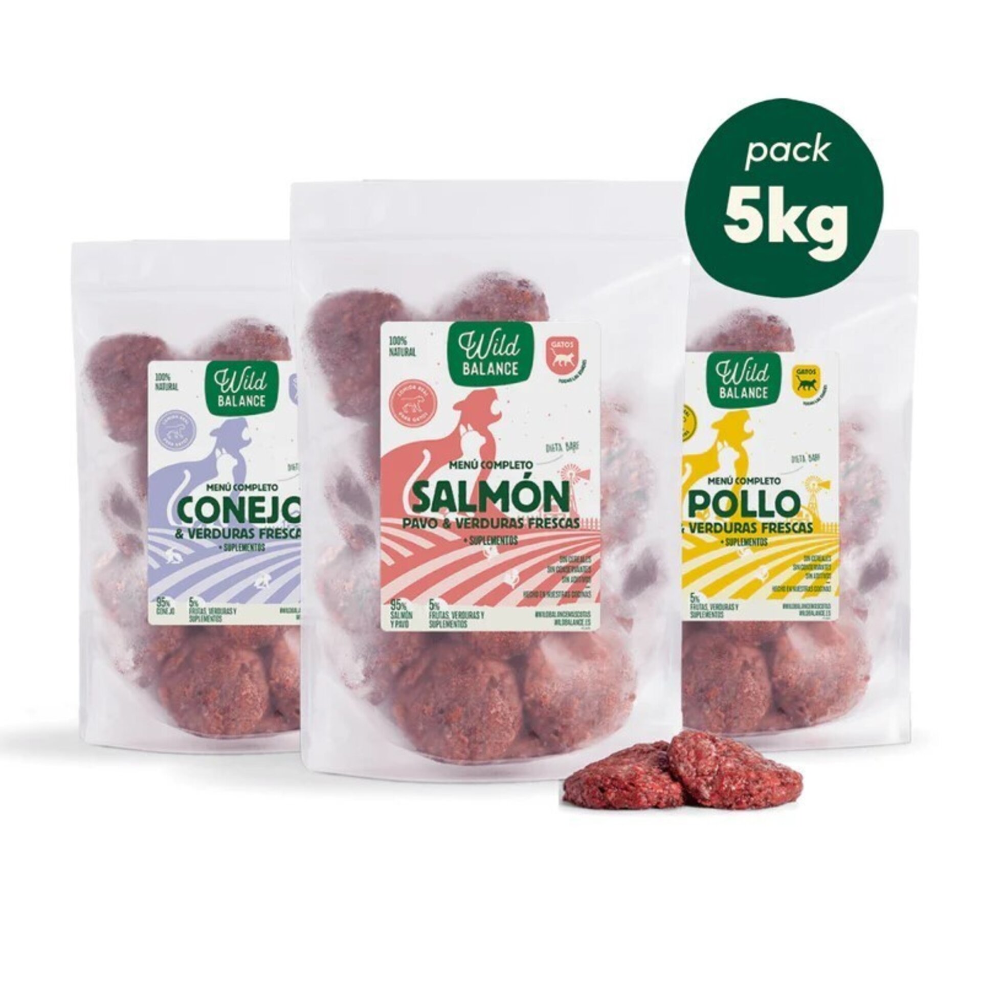 Wild Balance Pack Iniciación BARF para Gatos con Alma de Tigre - 3