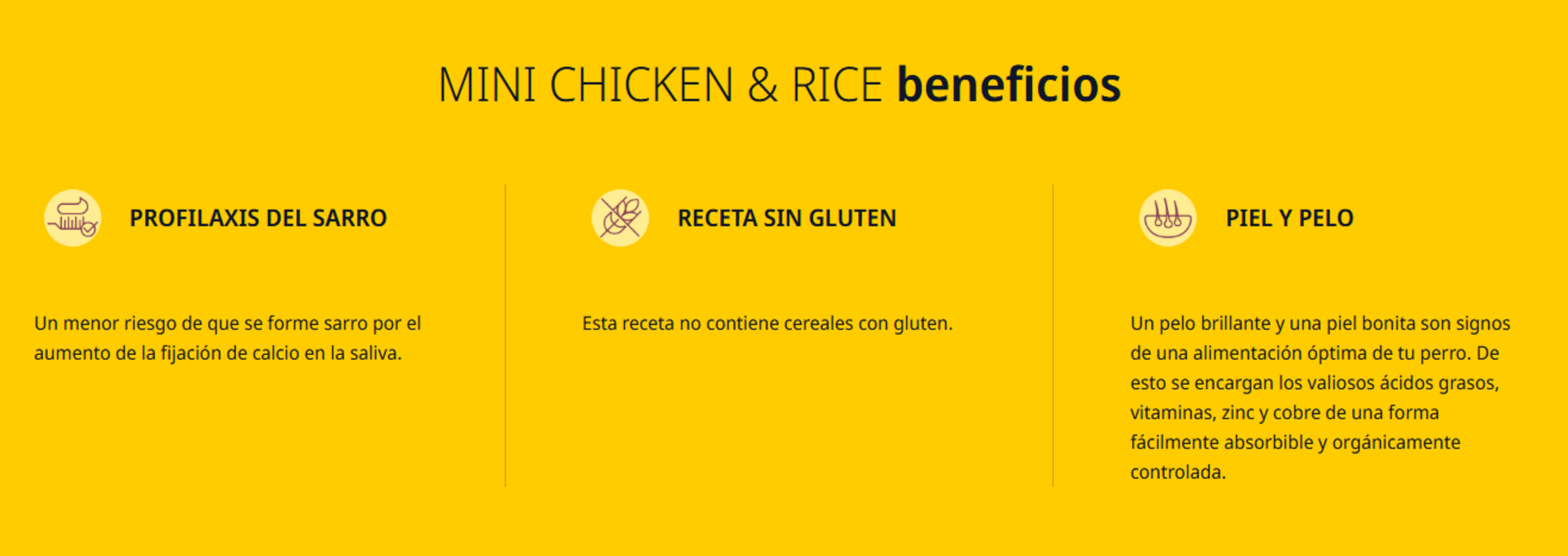 Chicken & Rice Adulto Mini Josera - 3
