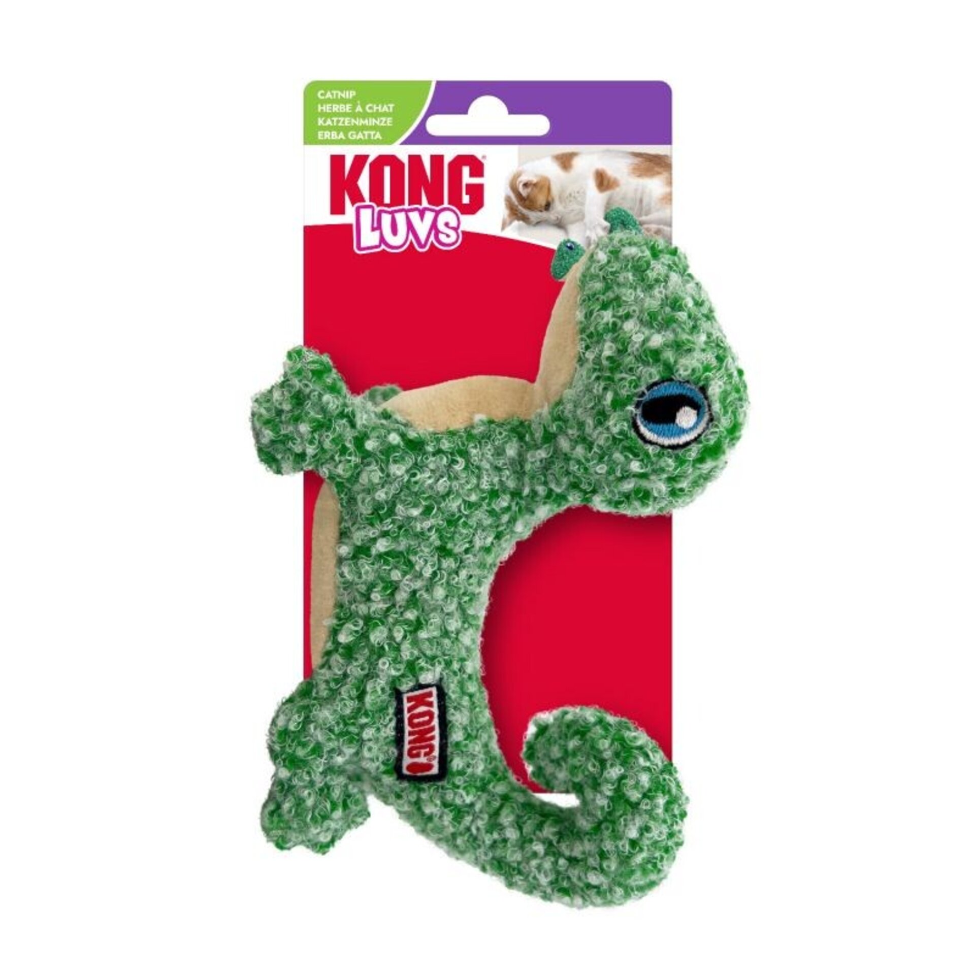 Peluche Kong Cat Luvs Lizard - 2