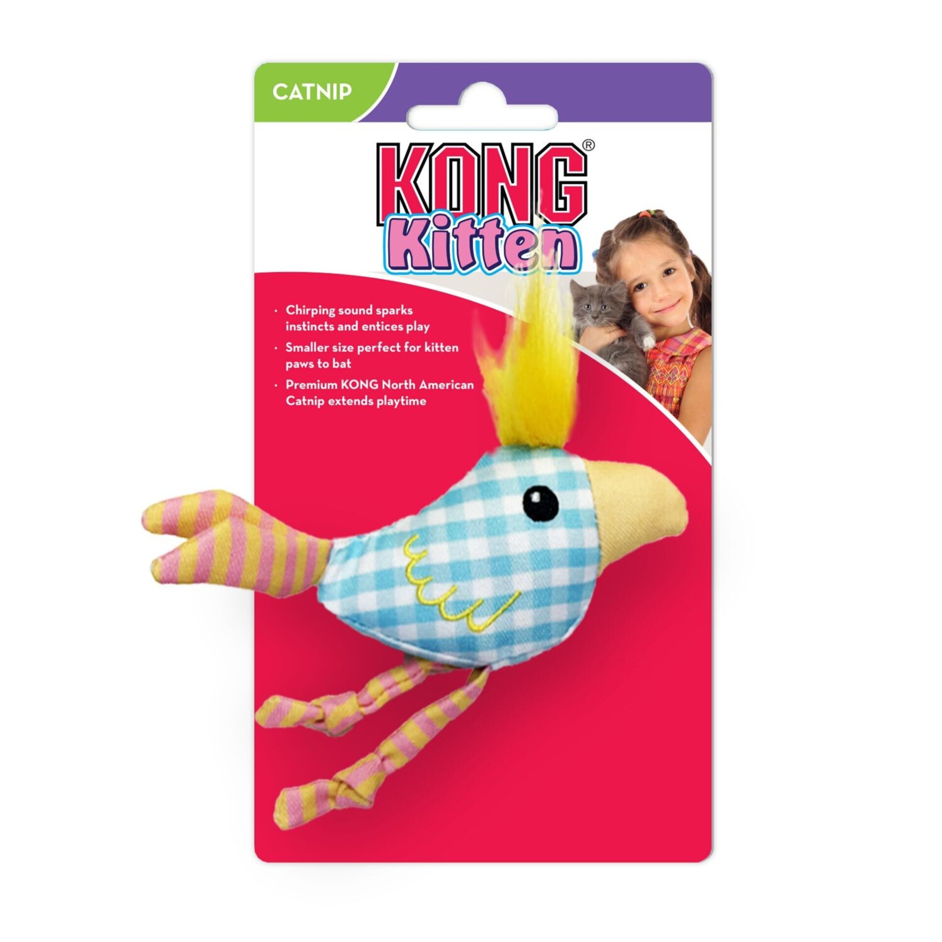 Peluche Kong Kitten Chirpz Chick - 2