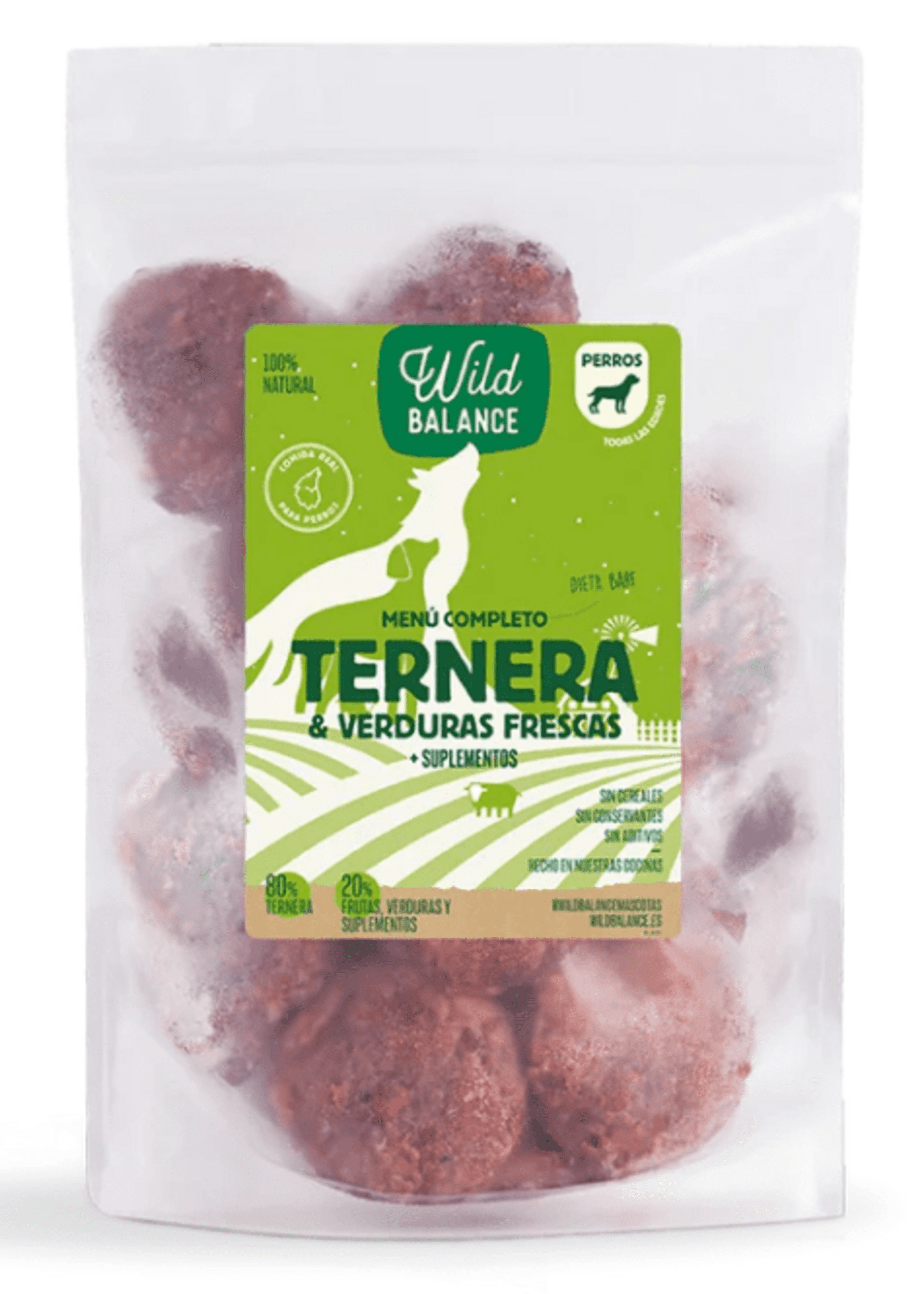 Menú BARF De Ternera Con Verduras Frescas - 2