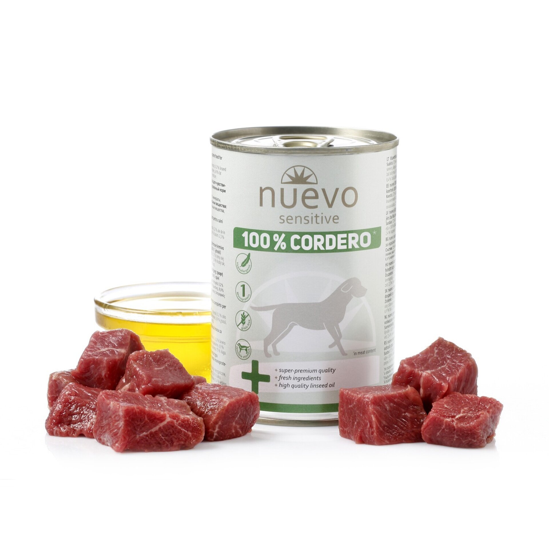 Sensitive Grain Free 100% Cordero-Pollo-Pescado-Ternera - 5