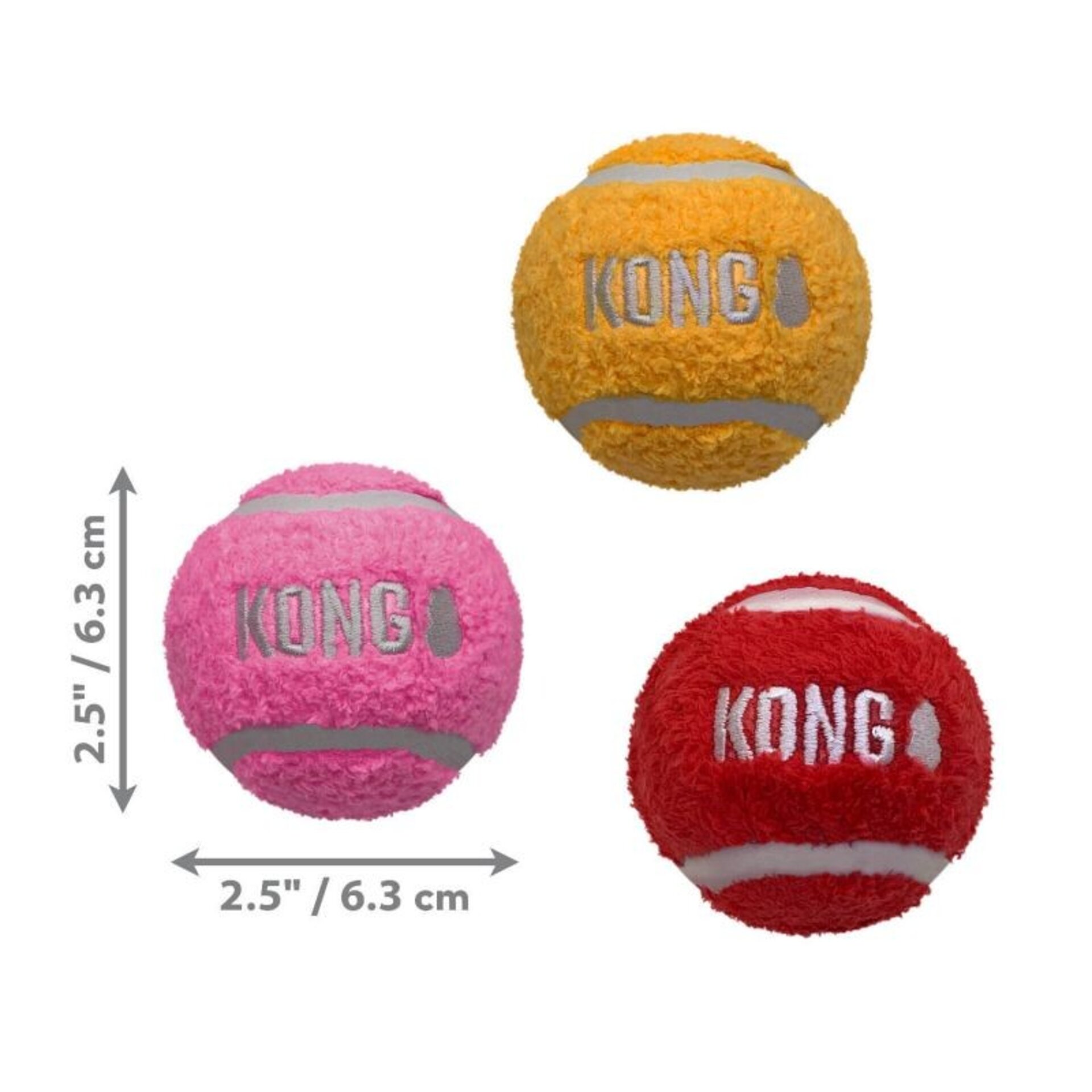 Kong Sport Softies Assorted Balls para Perros - 7