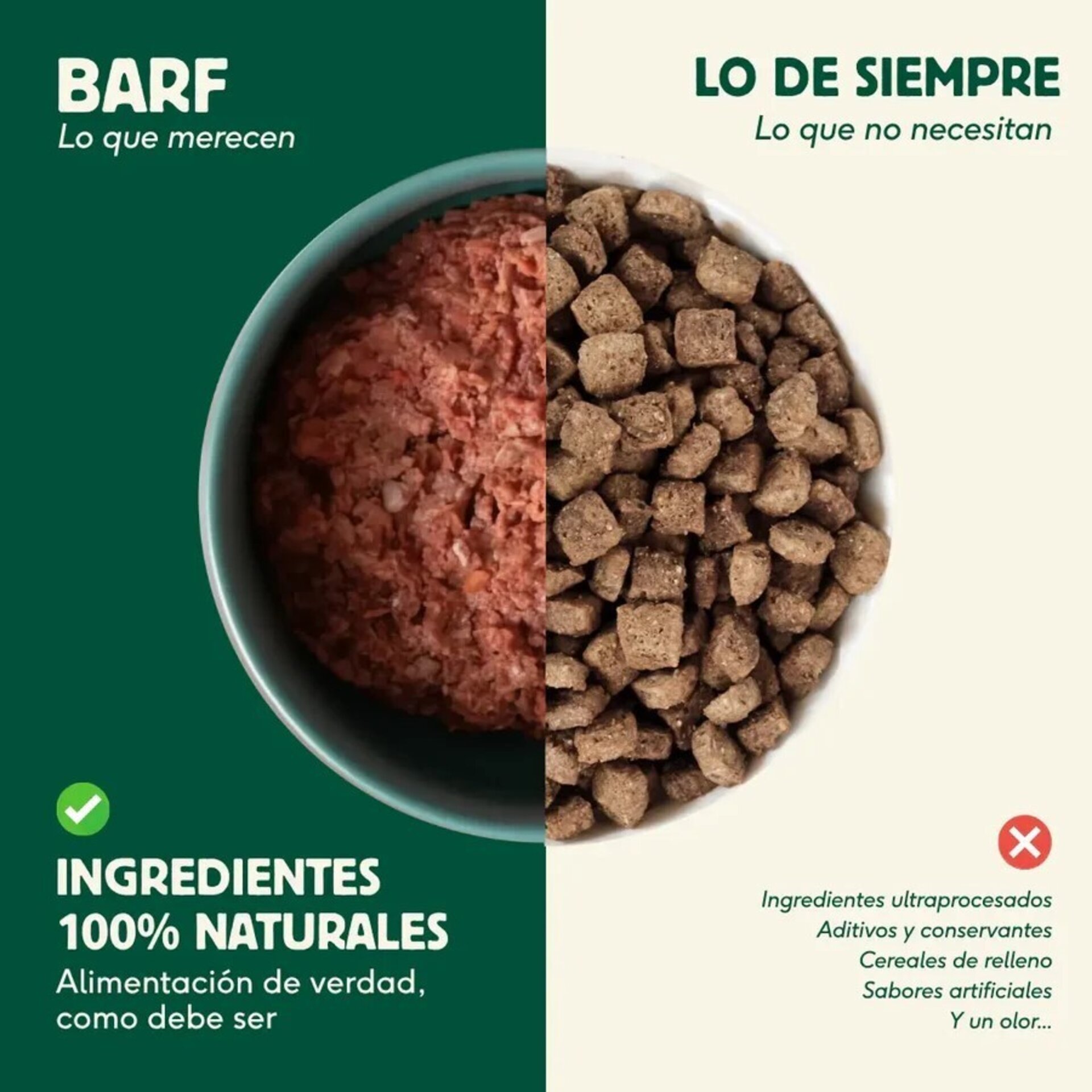 Wild Balance Menú BARF GRANDE De Ternera Con Verduras - 3