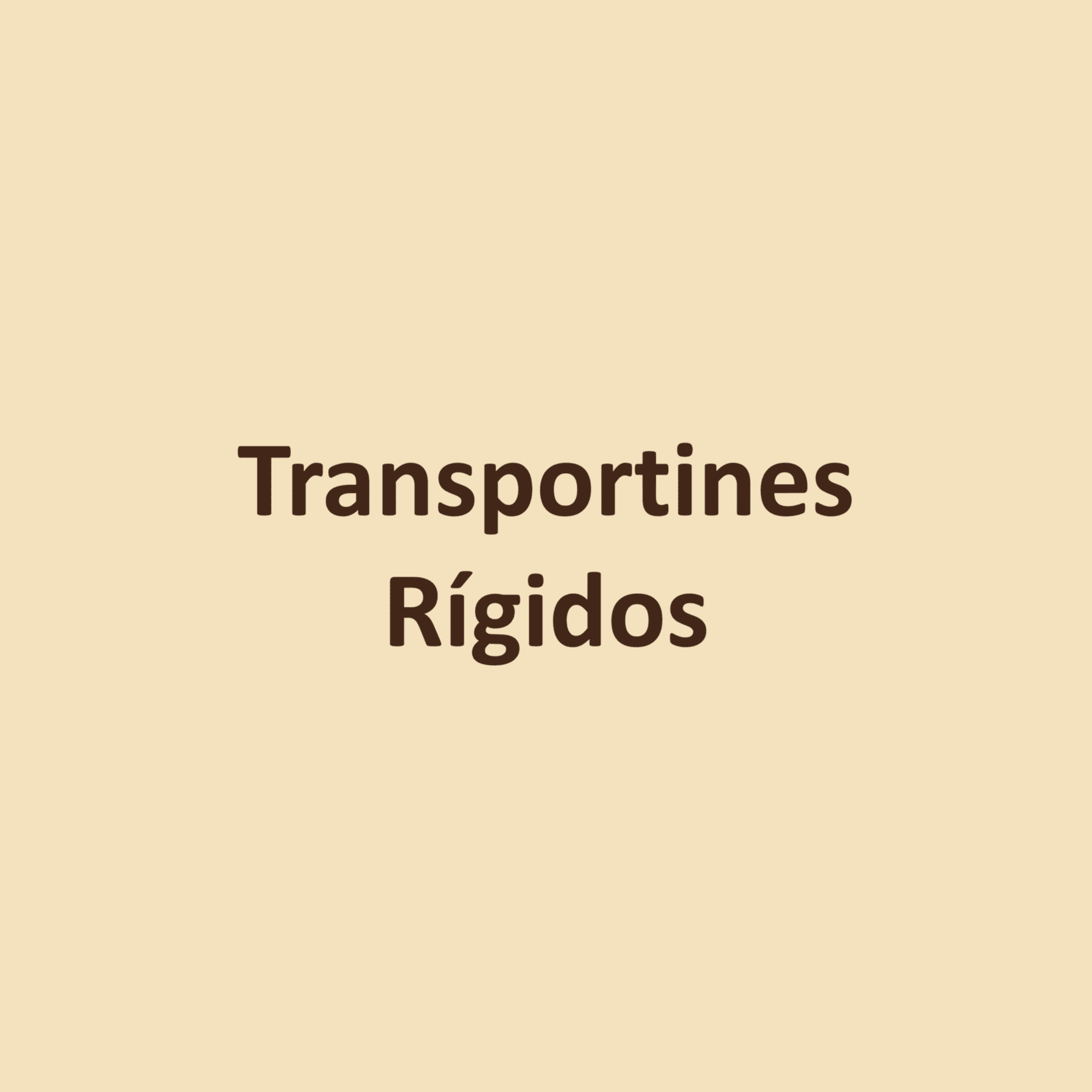 Transportines Rígidos