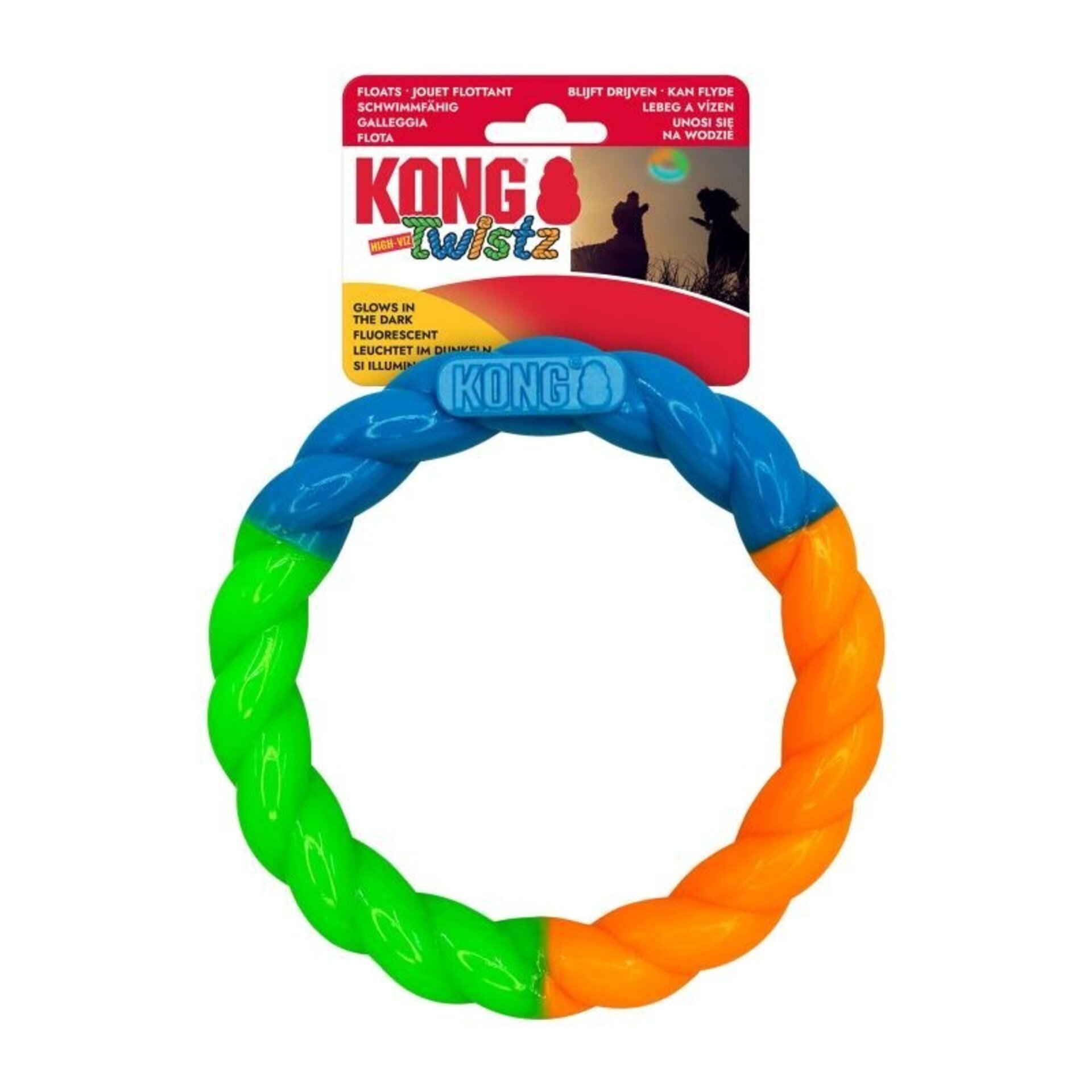 Kong Ring Twistz High-Viz para Perros - 3