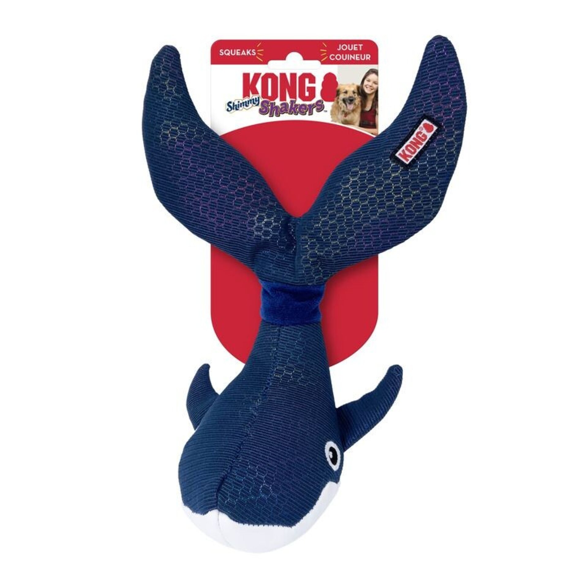 Peluche Kong Shakers Shimmy Whale - 2