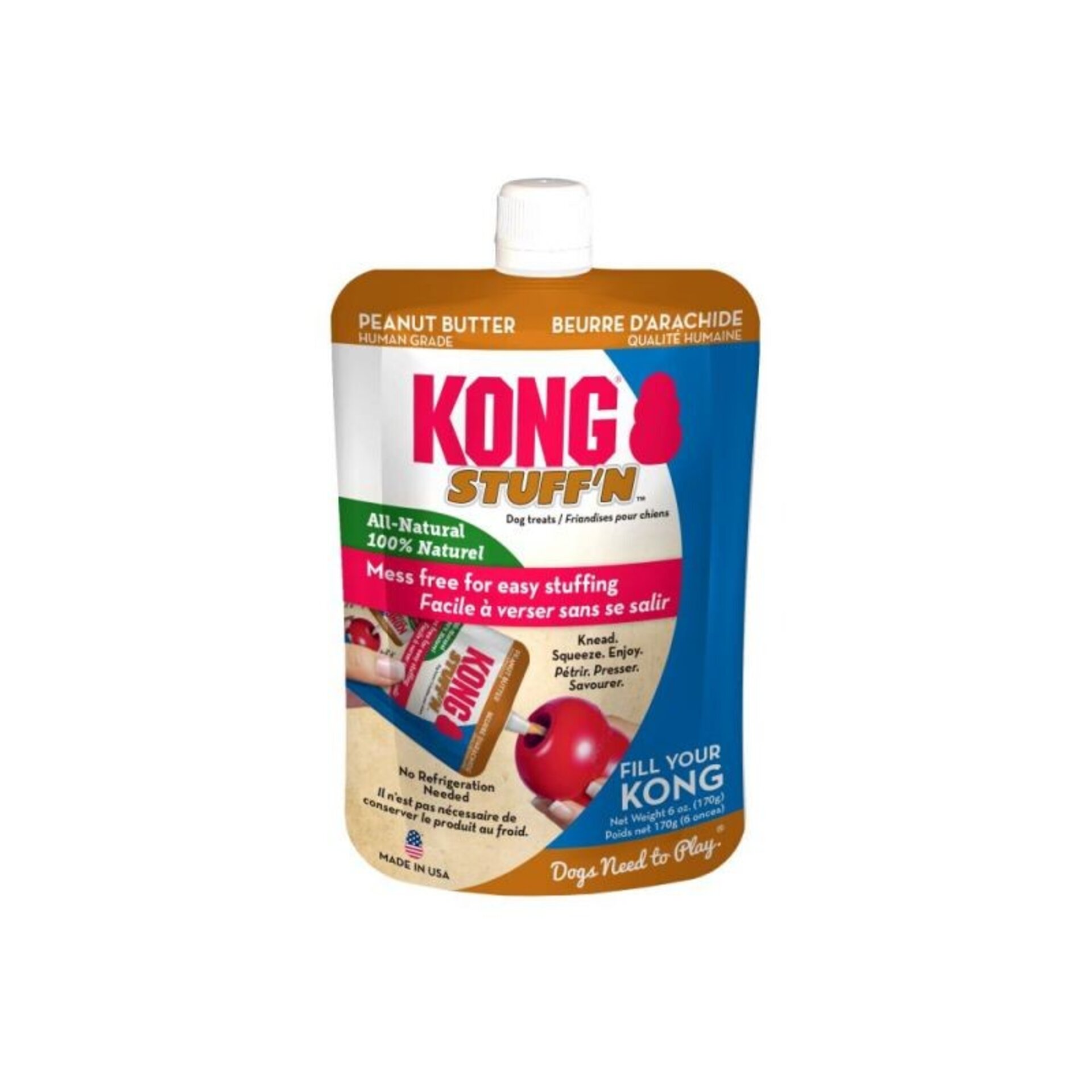 Kong Stuff`n All Natural Peanut Butter 170gr - 2