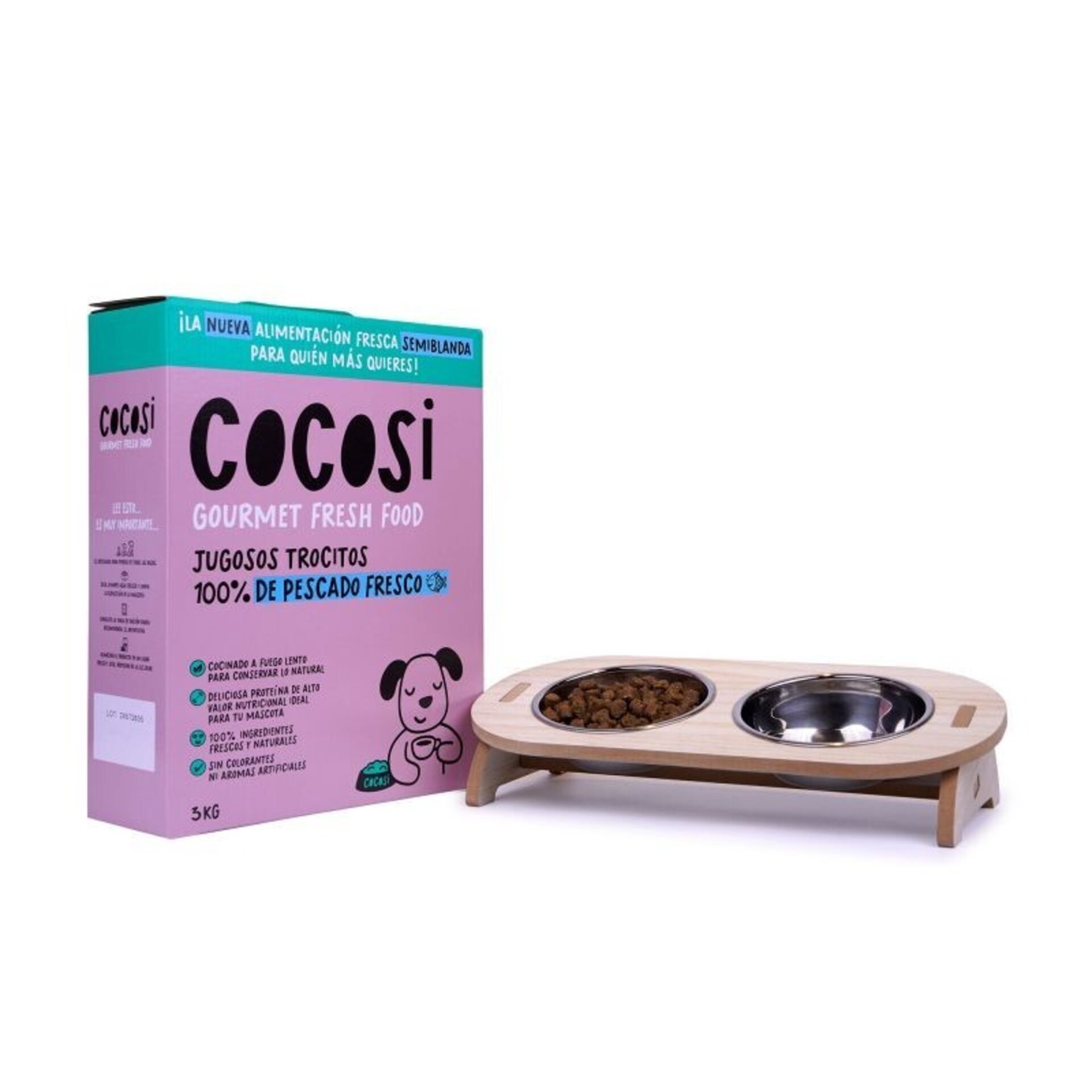 Cocosi Con Carne De Pescado - 5