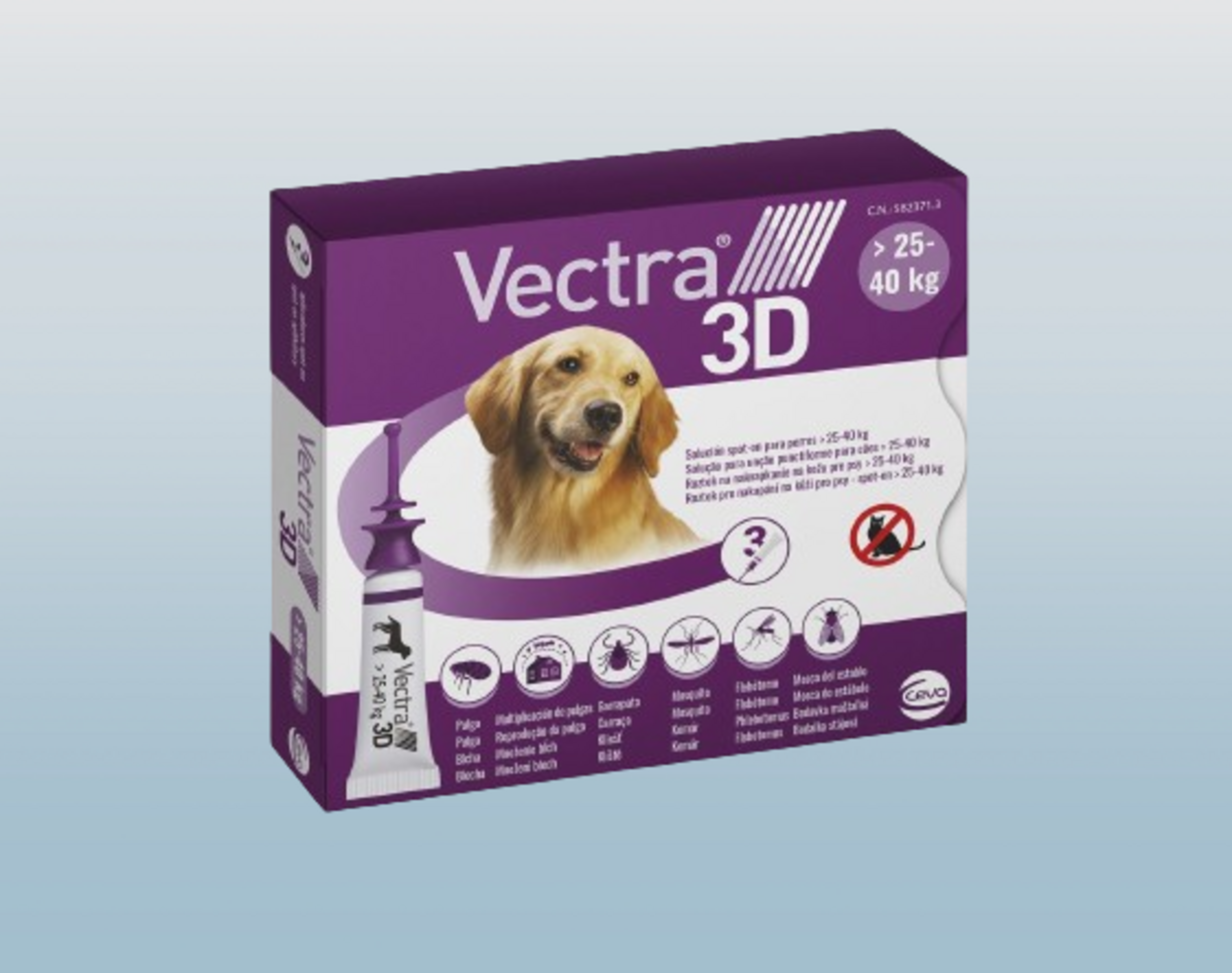 Vectra 3D Solución Spot-On Para Perros - 10