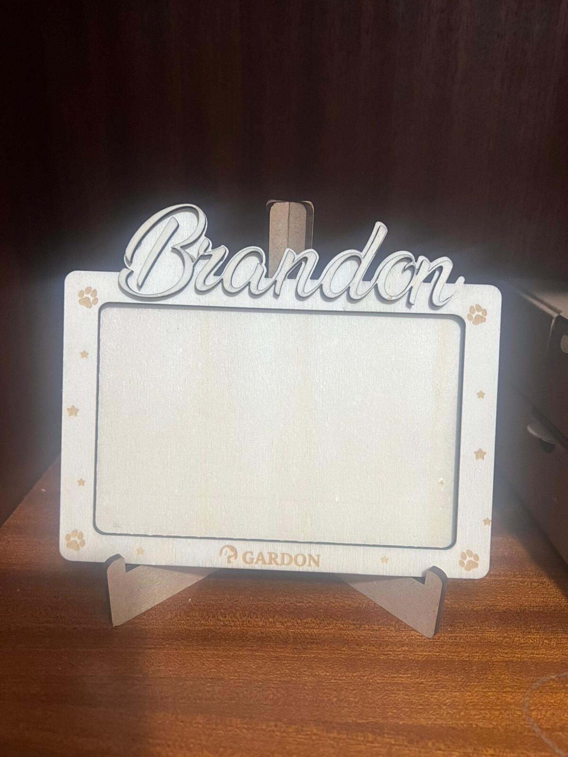 Kit Huellas + Portarretrato Personalizado - 15