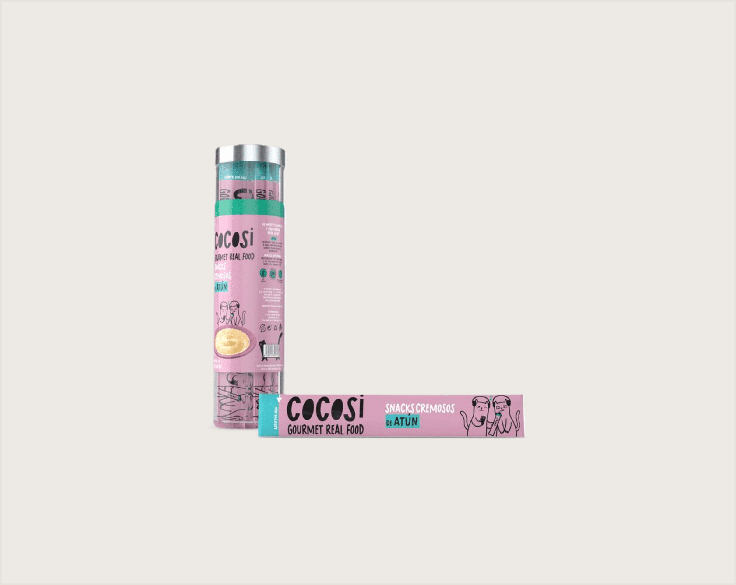 Snack Cremoso Para Gato De Atun Cocosi - 2