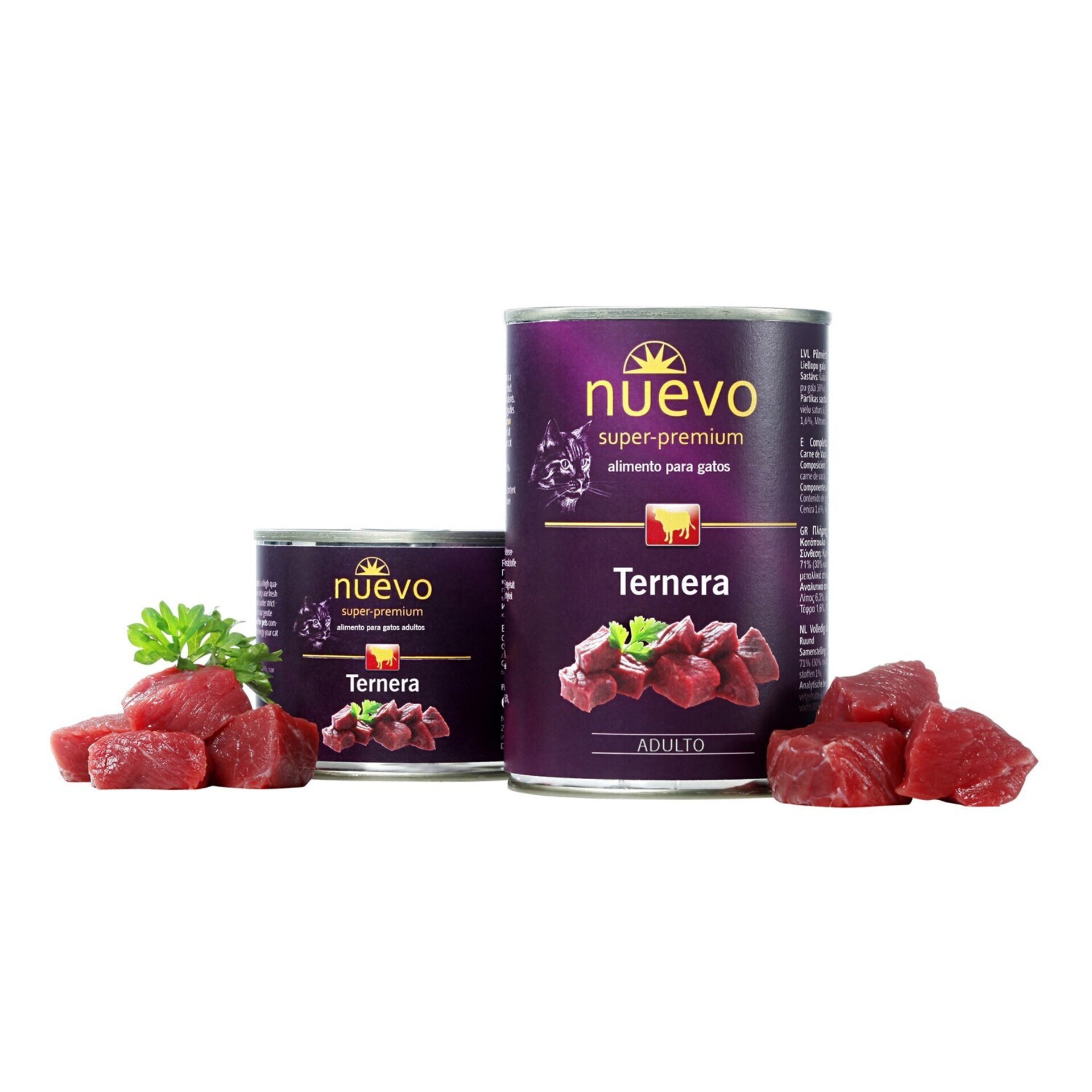 Nuevo Super Premium Adulto De Gambas-Salmon-Ternera-Pollo - 3