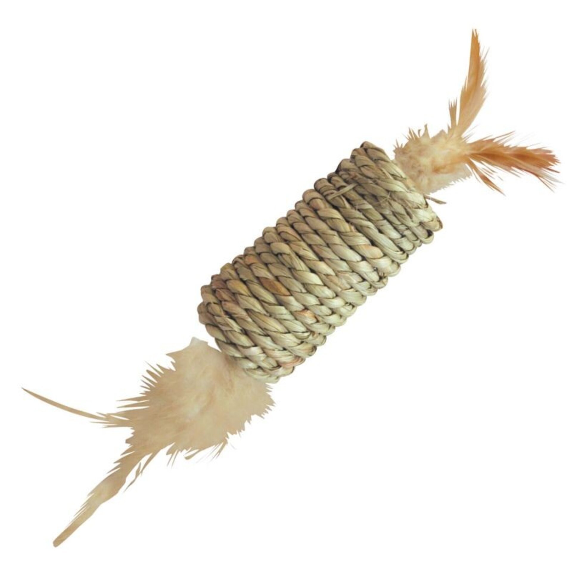 Juguete Para Gato Seagrass Con Plumas - 3