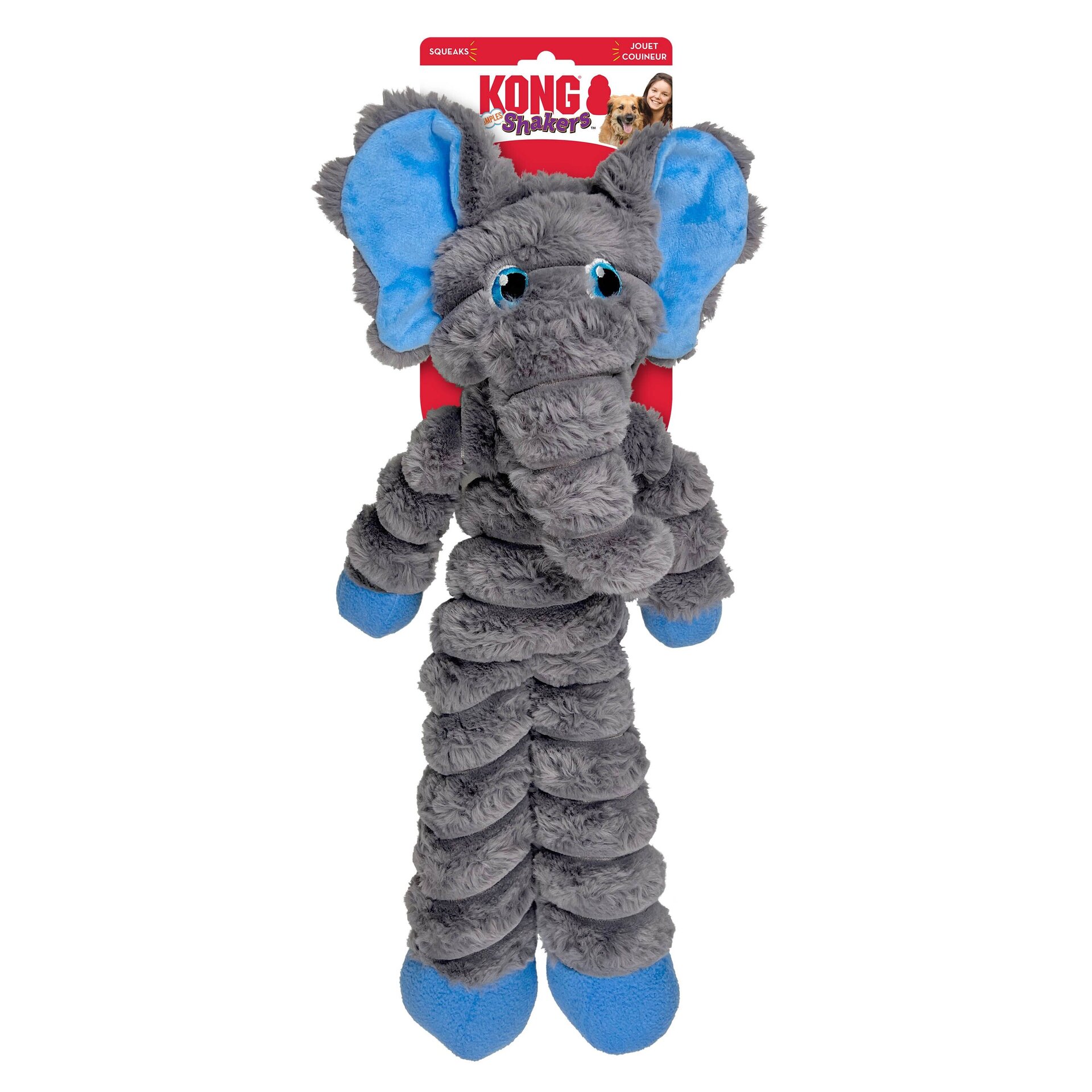 Peluche Kong Shakers Crumples Elephant - 2