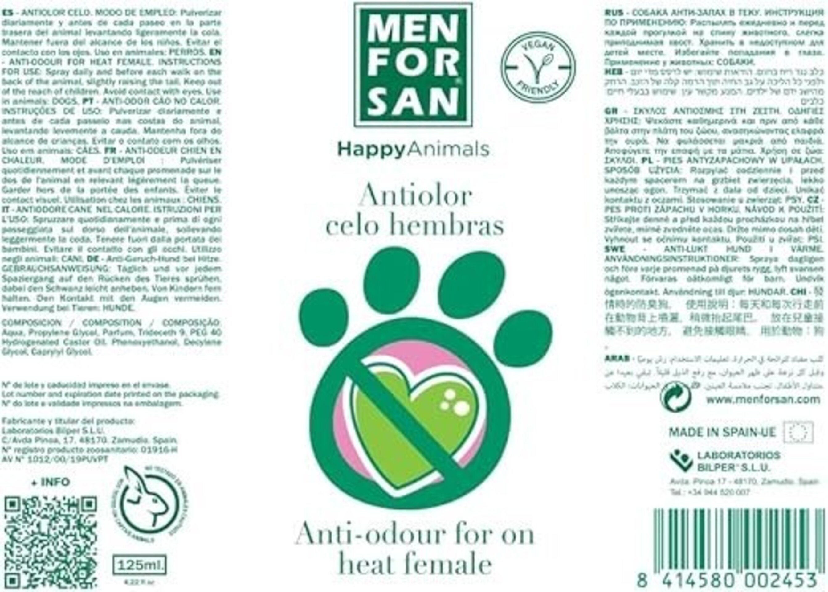 Antiolor Hembras En Celo Men For San - 4