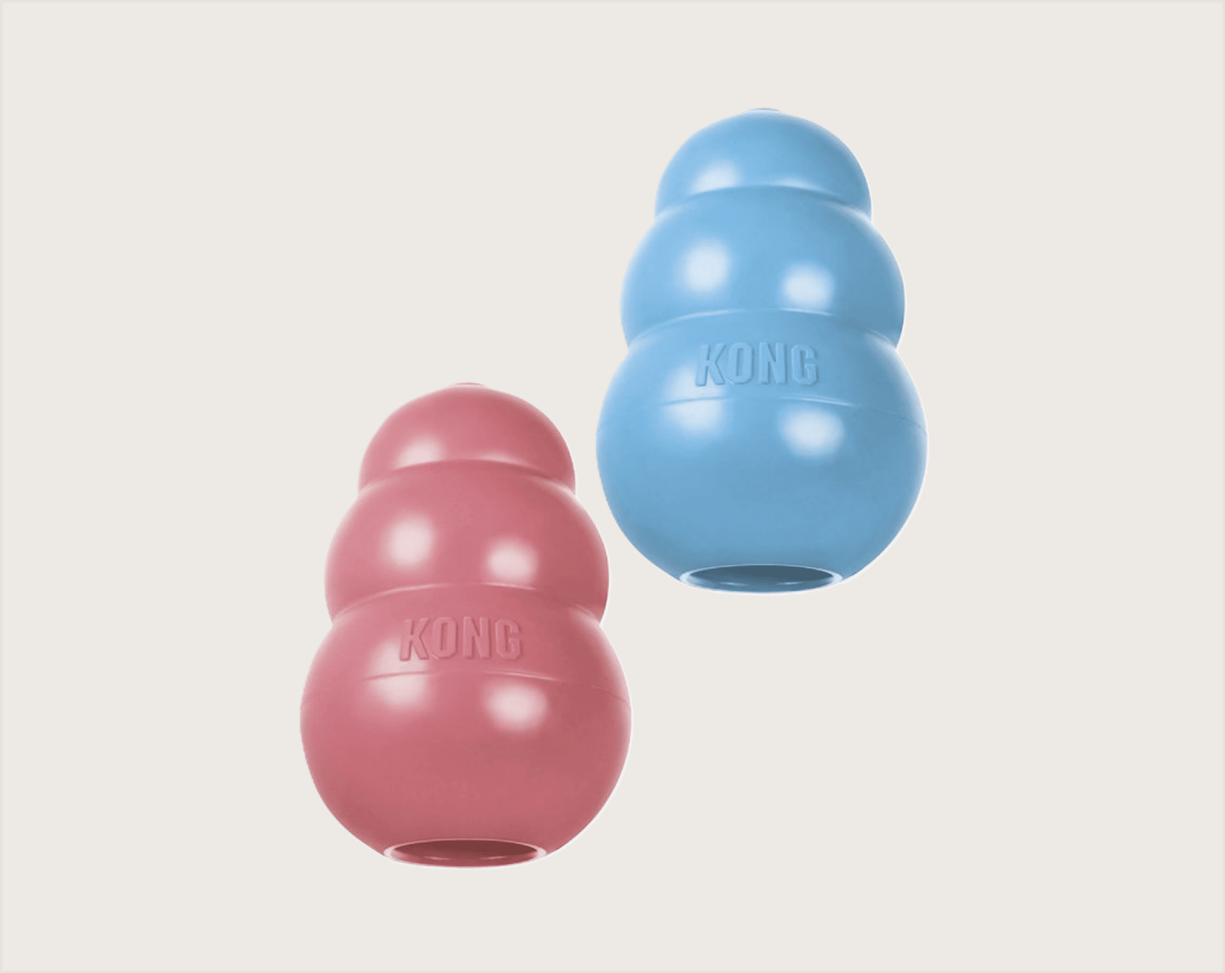 Kong Puppy Azul y Rosa para Cachorros - 1