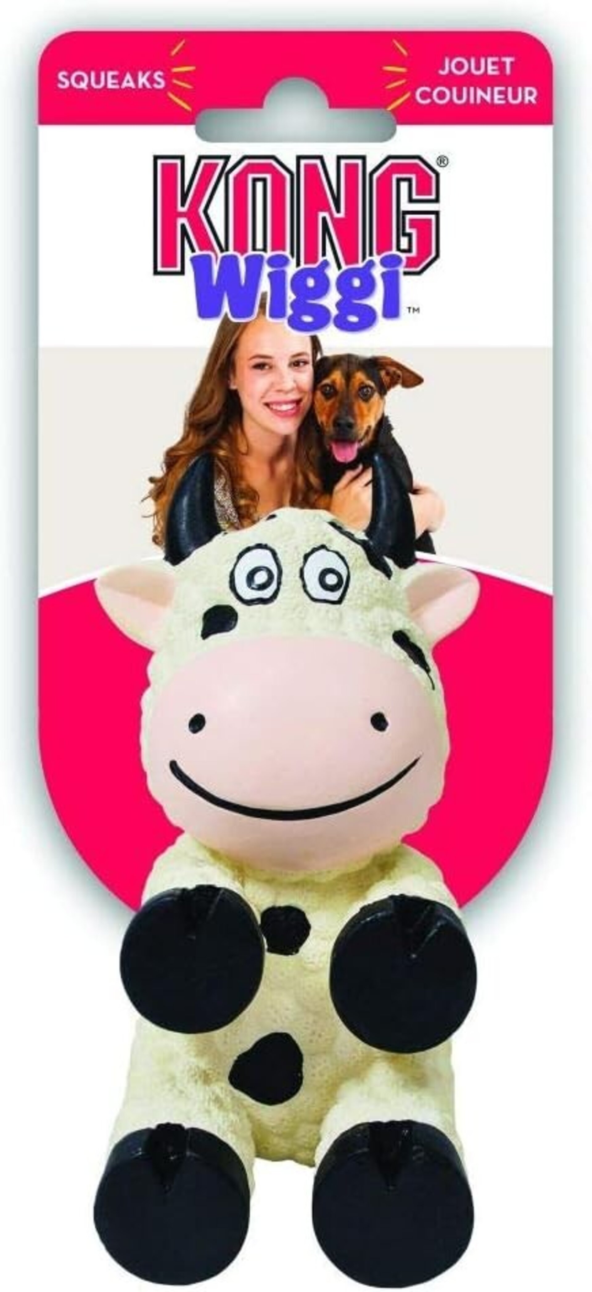 Peluche Kong Wiggi Cow - 2