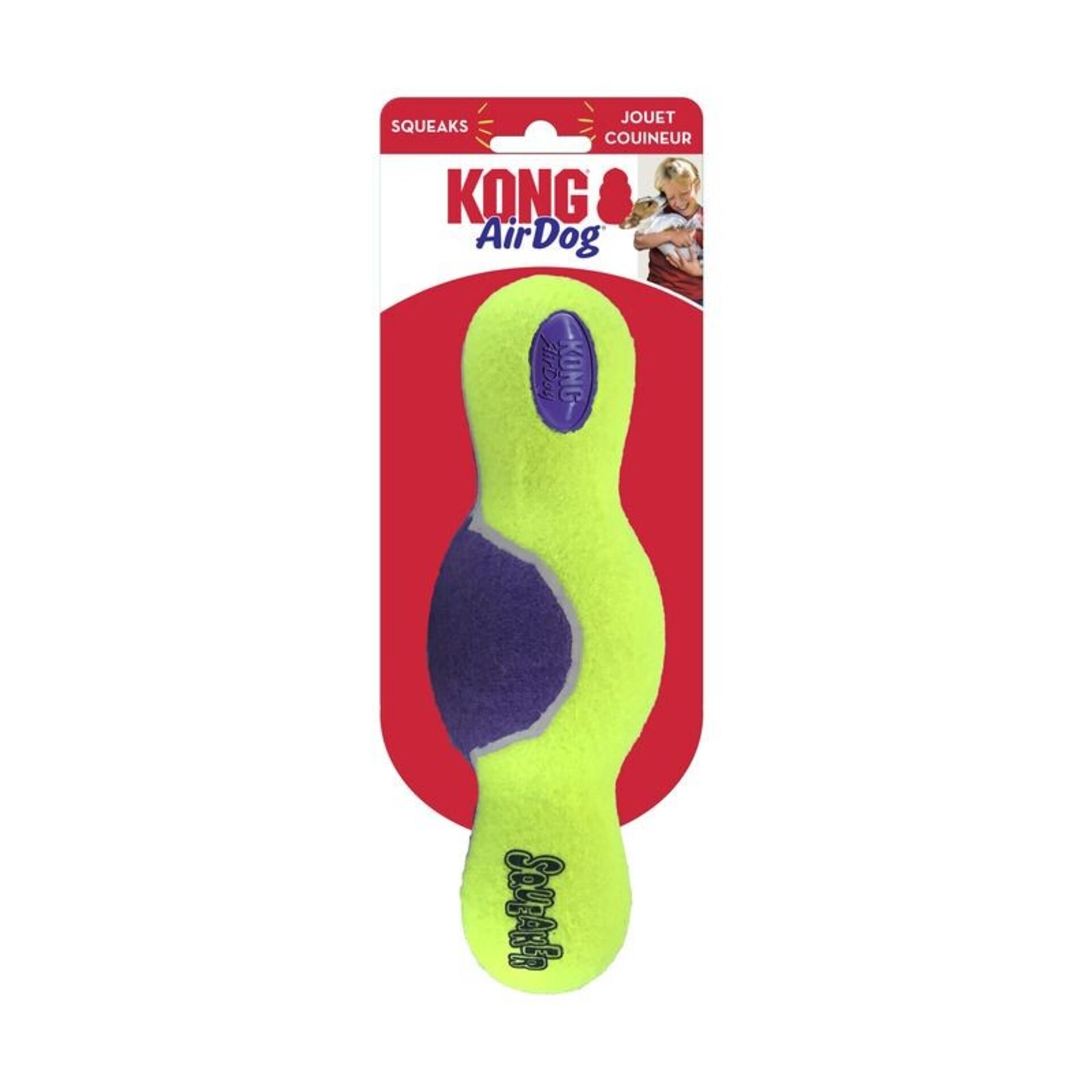 Pelota Kong Squeakair Roller - 2