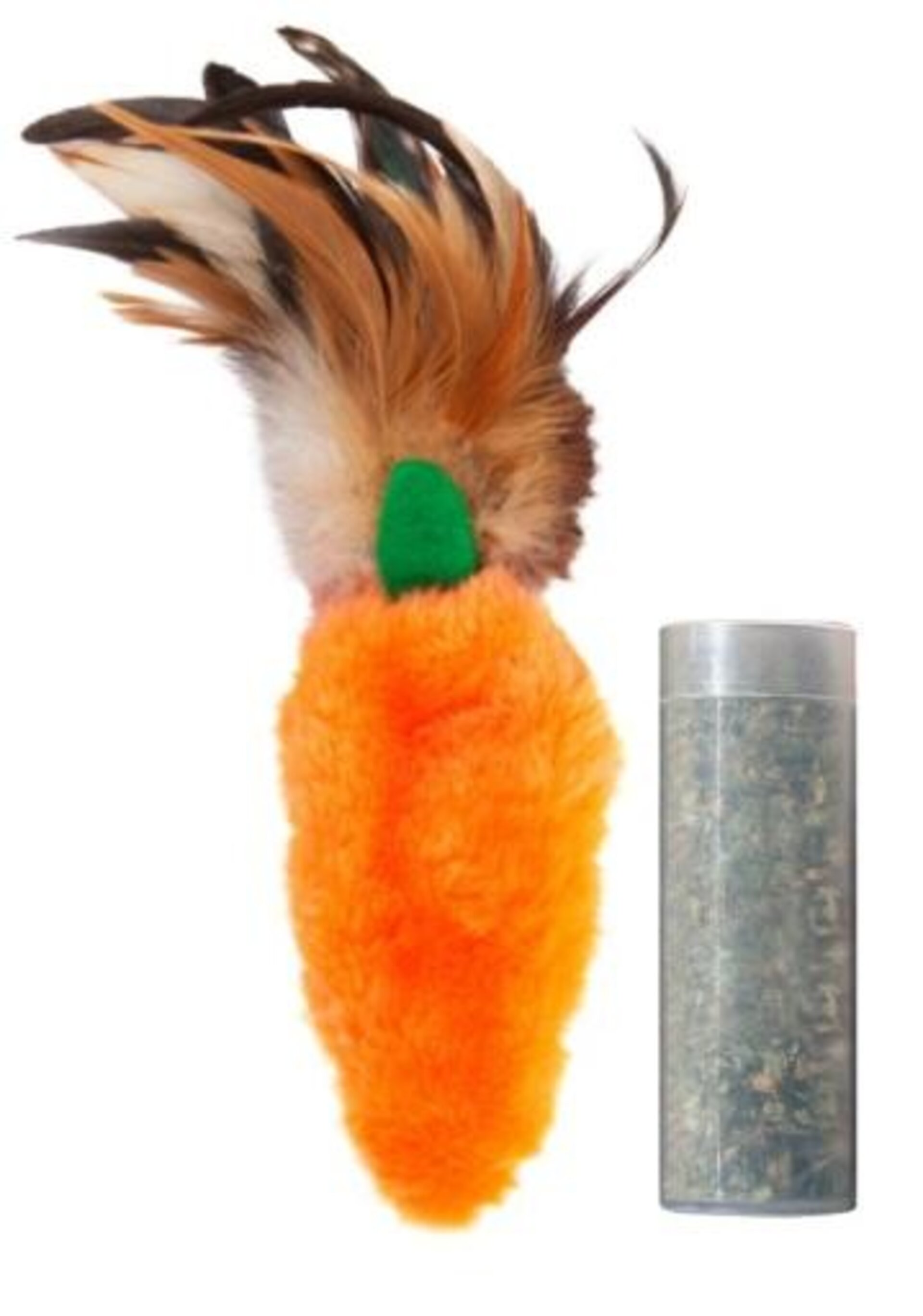 Kong Cat Refillable Catnip Carrot para Gatos - 5