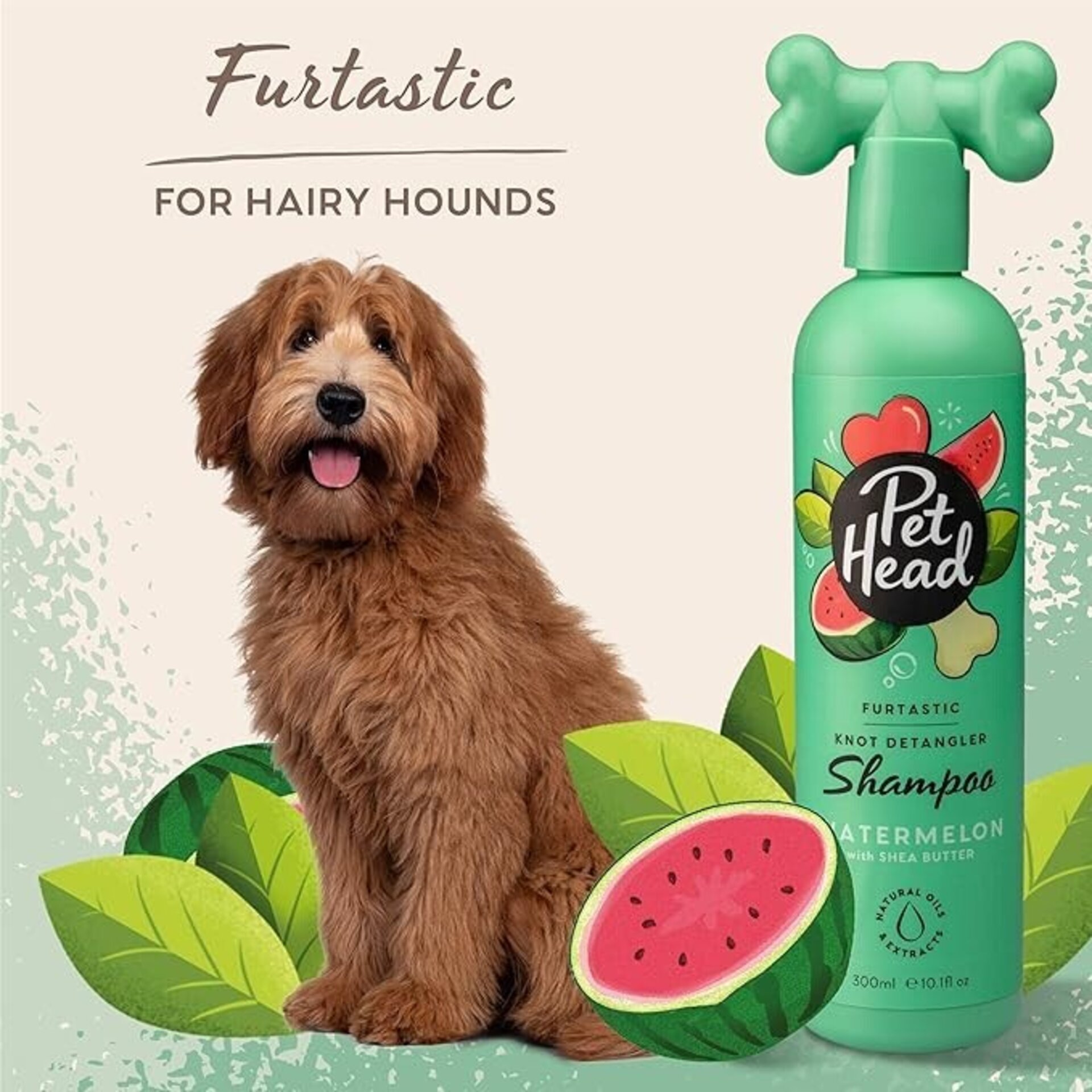 Champu Para Perro Pet Head Furtastic Karite Y Sandia Rizado - 1