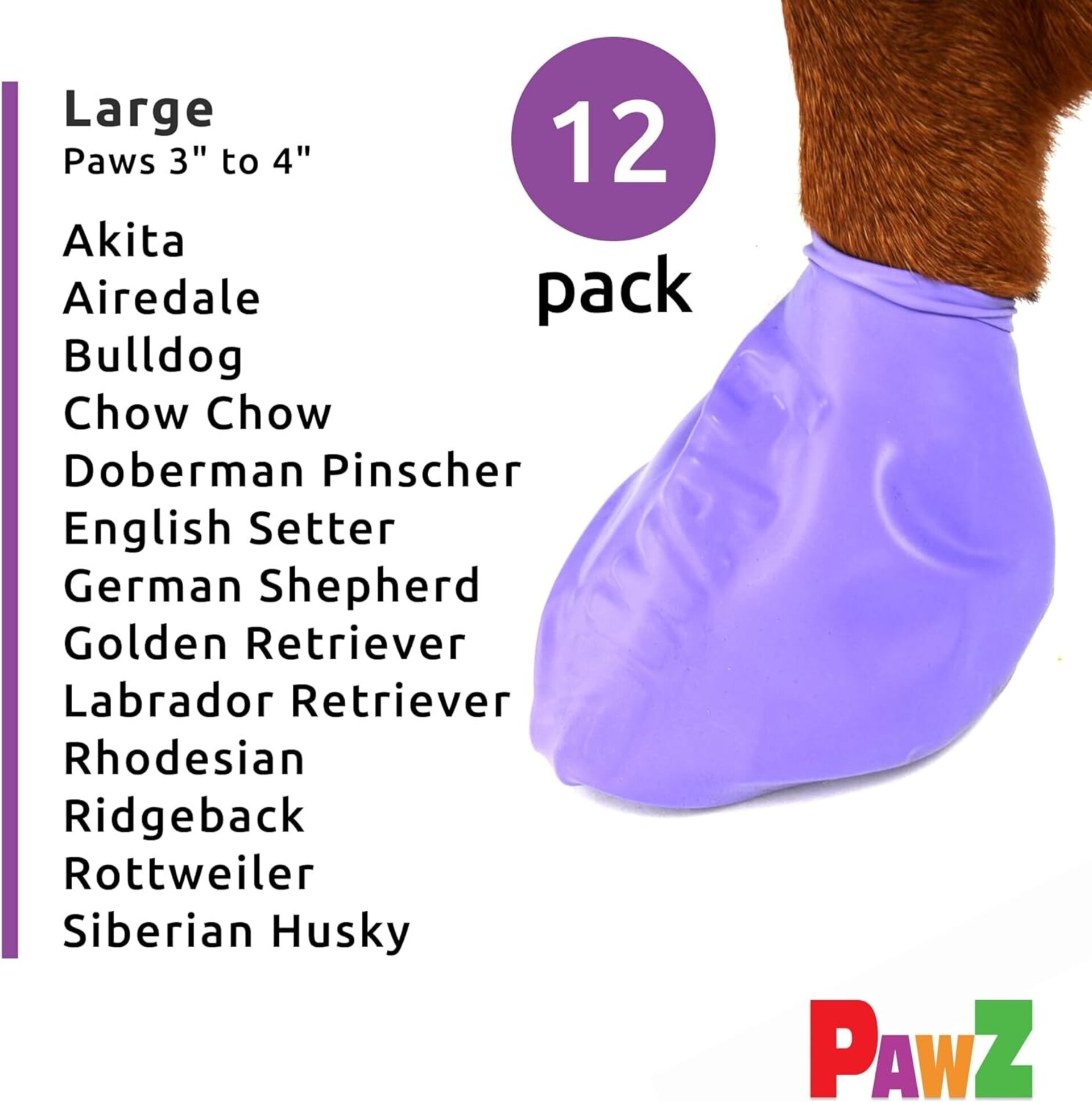 Pawz Botas Para Perros L - 3