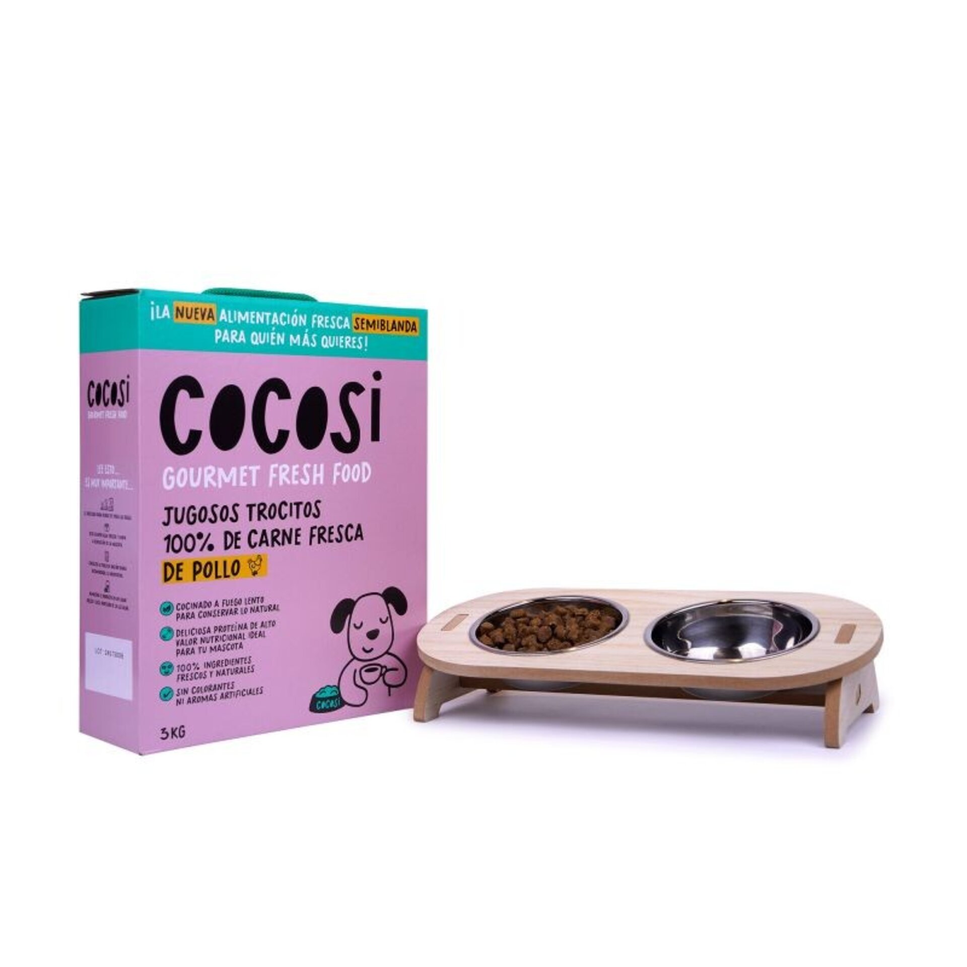 Cocosi Con Carne De pollo - 4