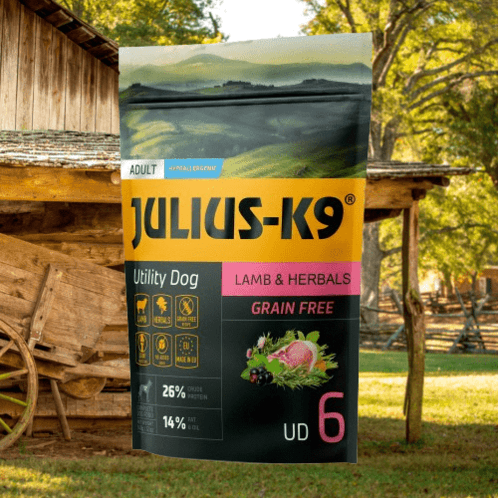 Pienso Julios-K9 De Cordero Y Hierbas Adulto - 1