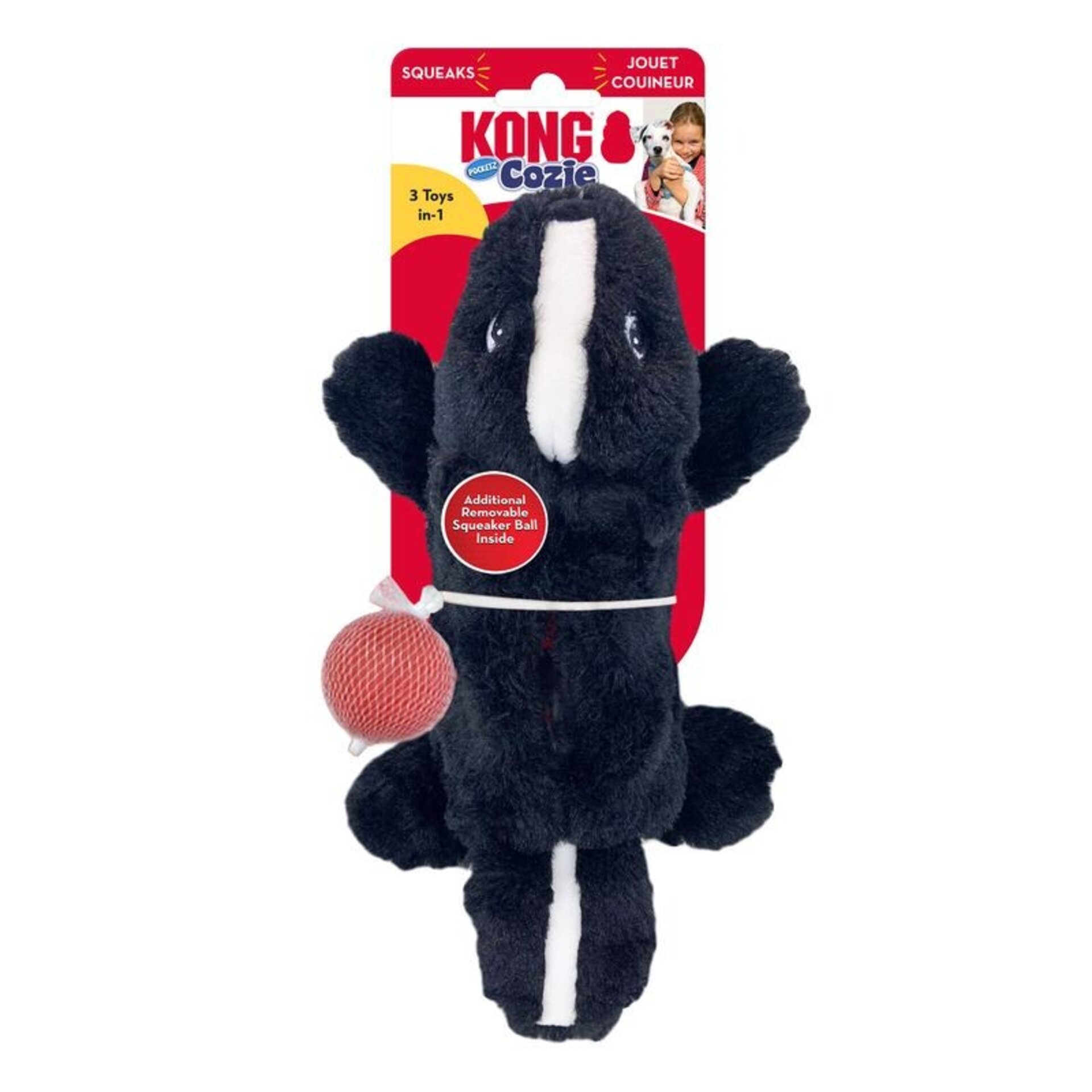 Peluche Kong Cozie Pocketz Mofeta - 2