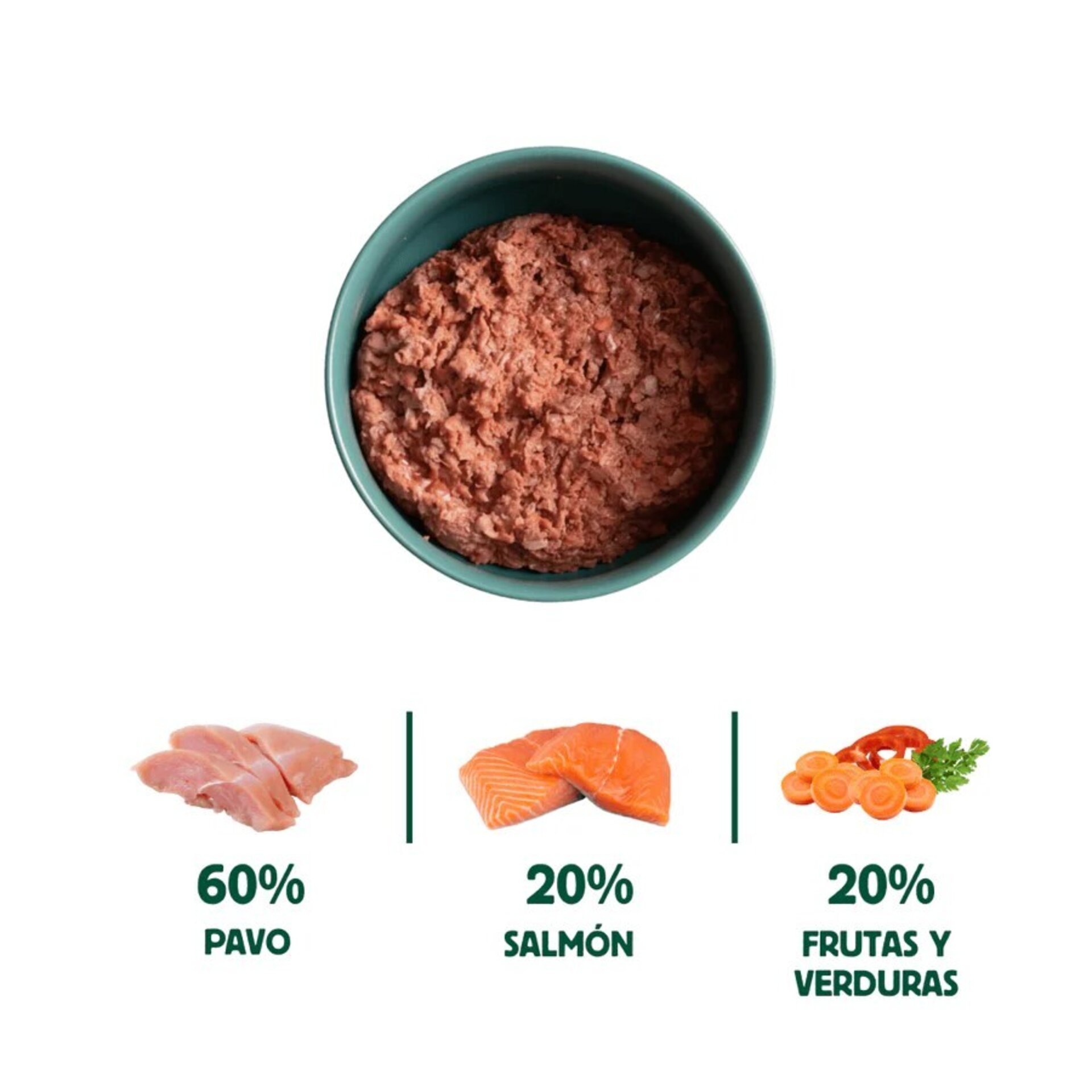 Wild Balance Menú BARF GRANDE De Salmón Con Verduras - 6