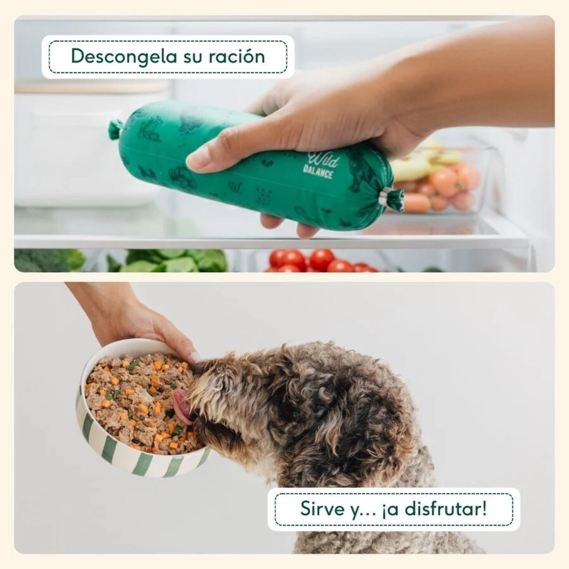 Wild Balance Comida Cocinada Ternera con Verduras - 4